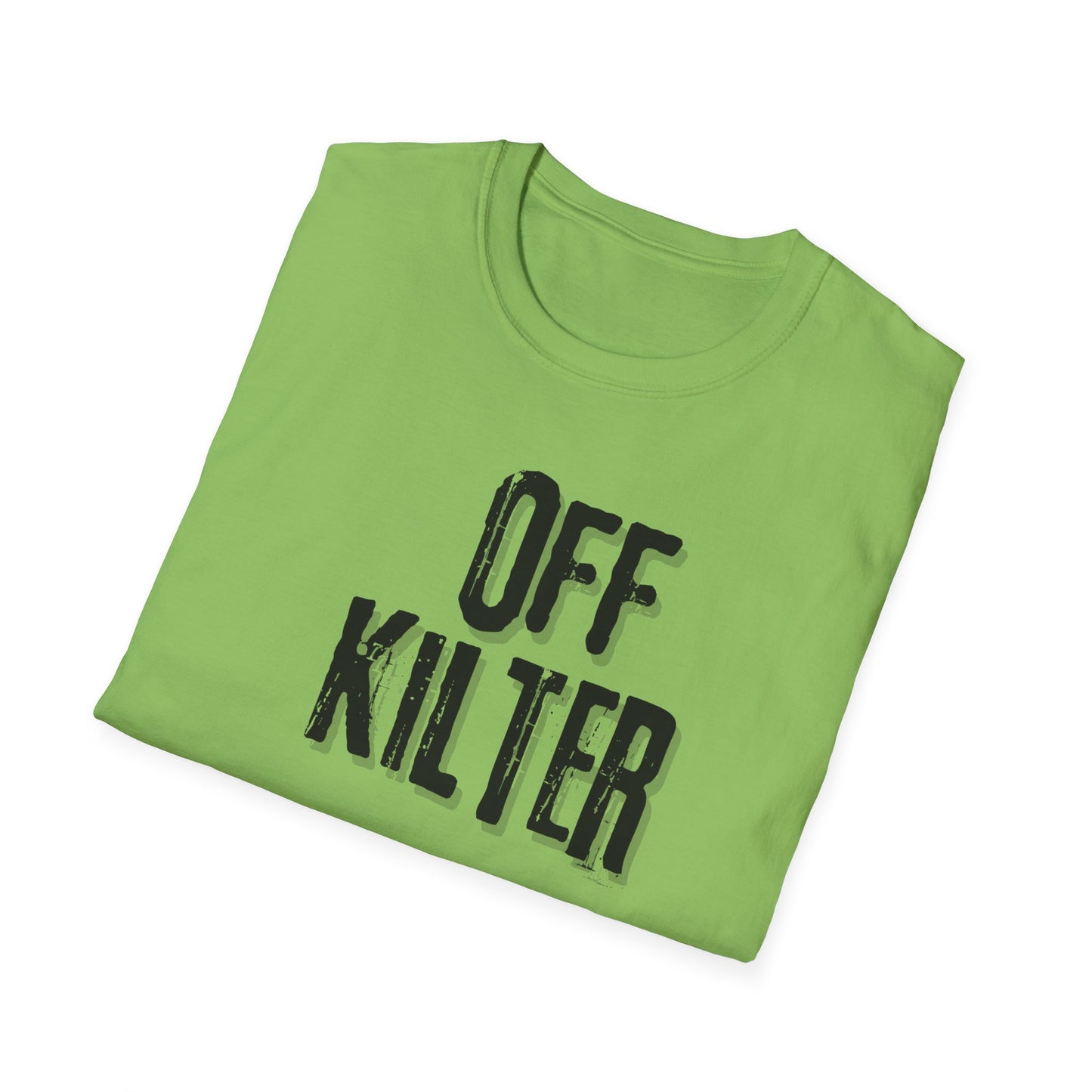 Off Kilter Unisex Softstyle T-Shirt - "Off Kilter" Graphic Tee for Casual Wear