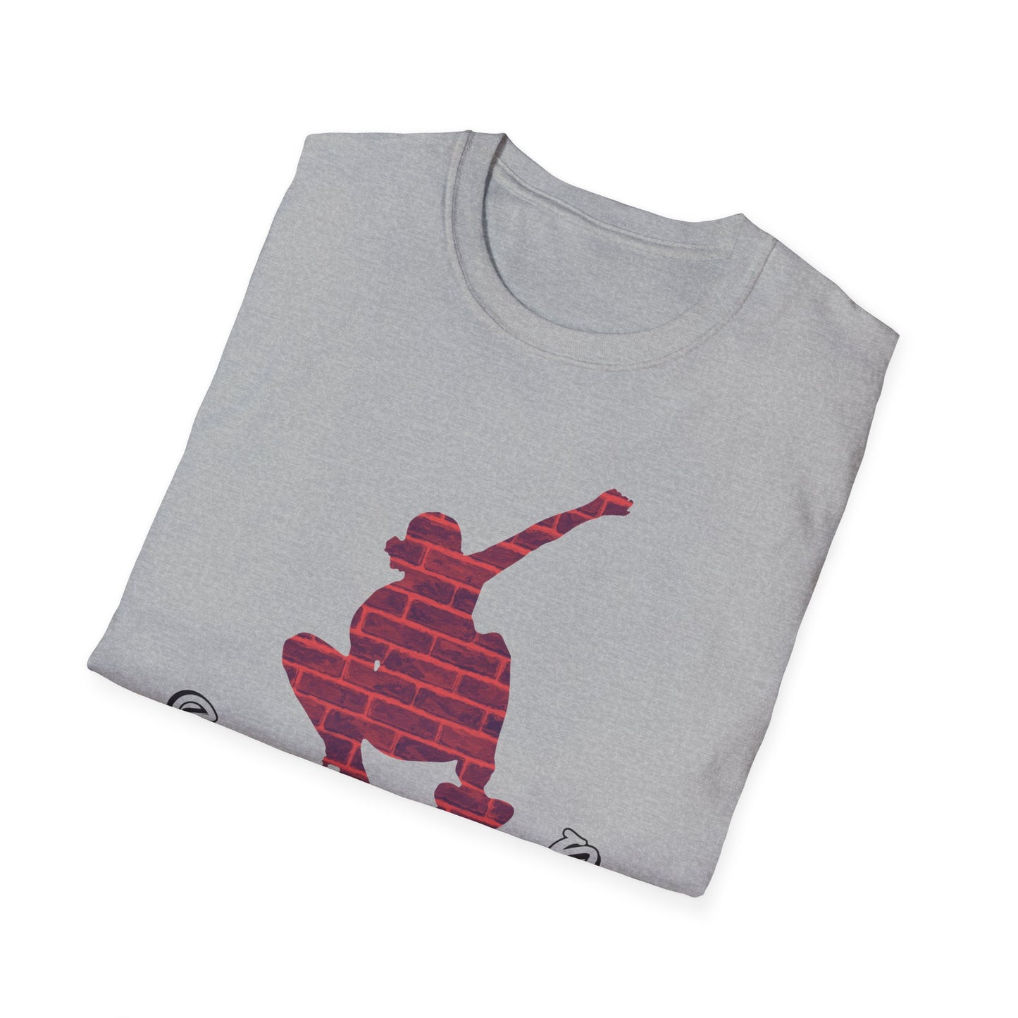 Skateboarding Graphic T-Shirt - Concrete Waves Design for Streetwear Enthusiasts