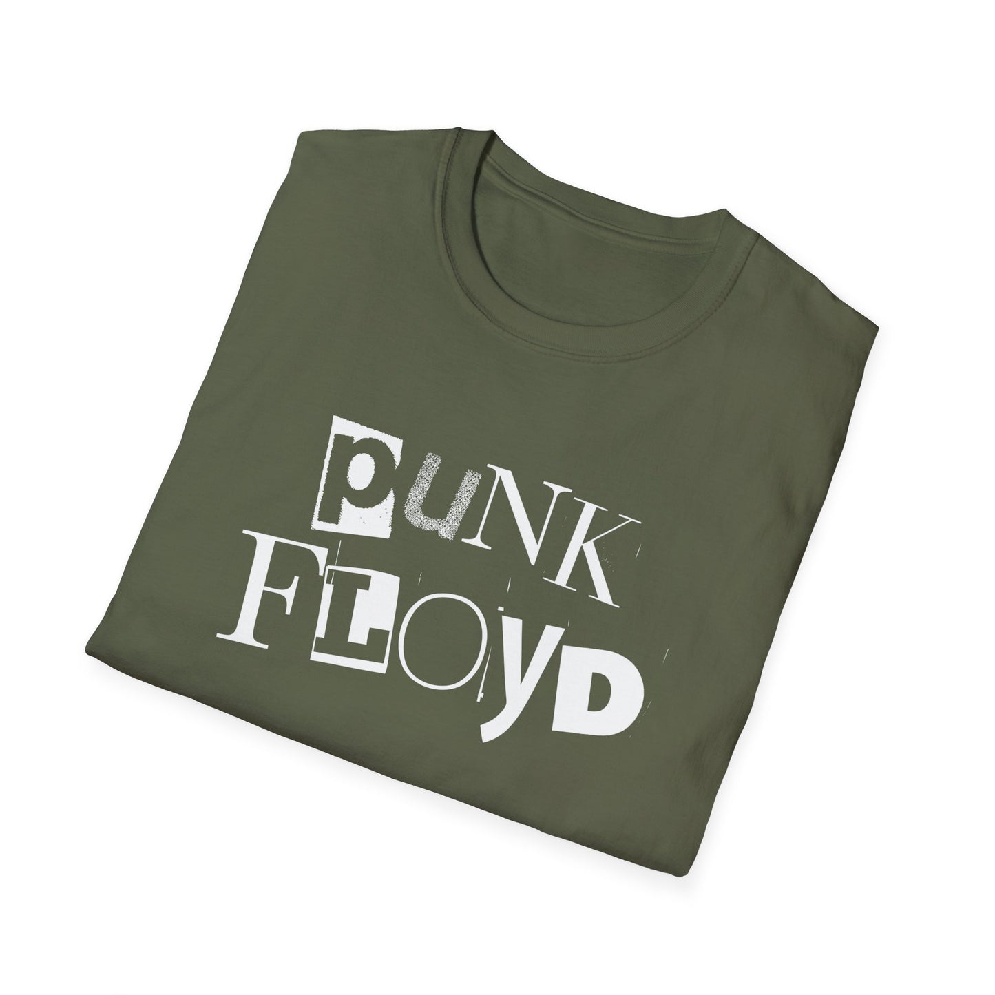 Punk Floyd Unisex Softstyle T-Shirt - Fun Design for the Rock Music Fan