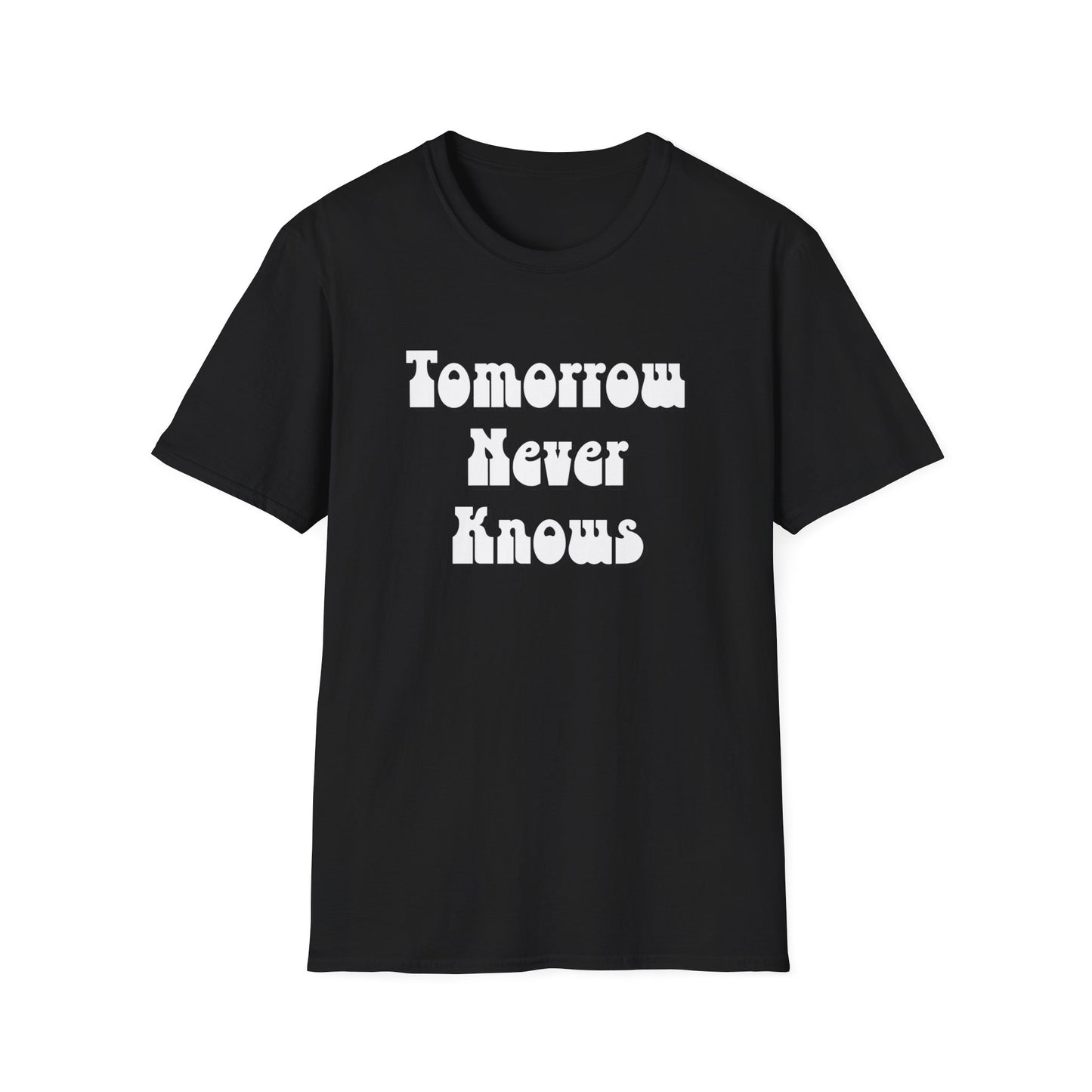 Tomorrow Never Knows T-Shirt-black