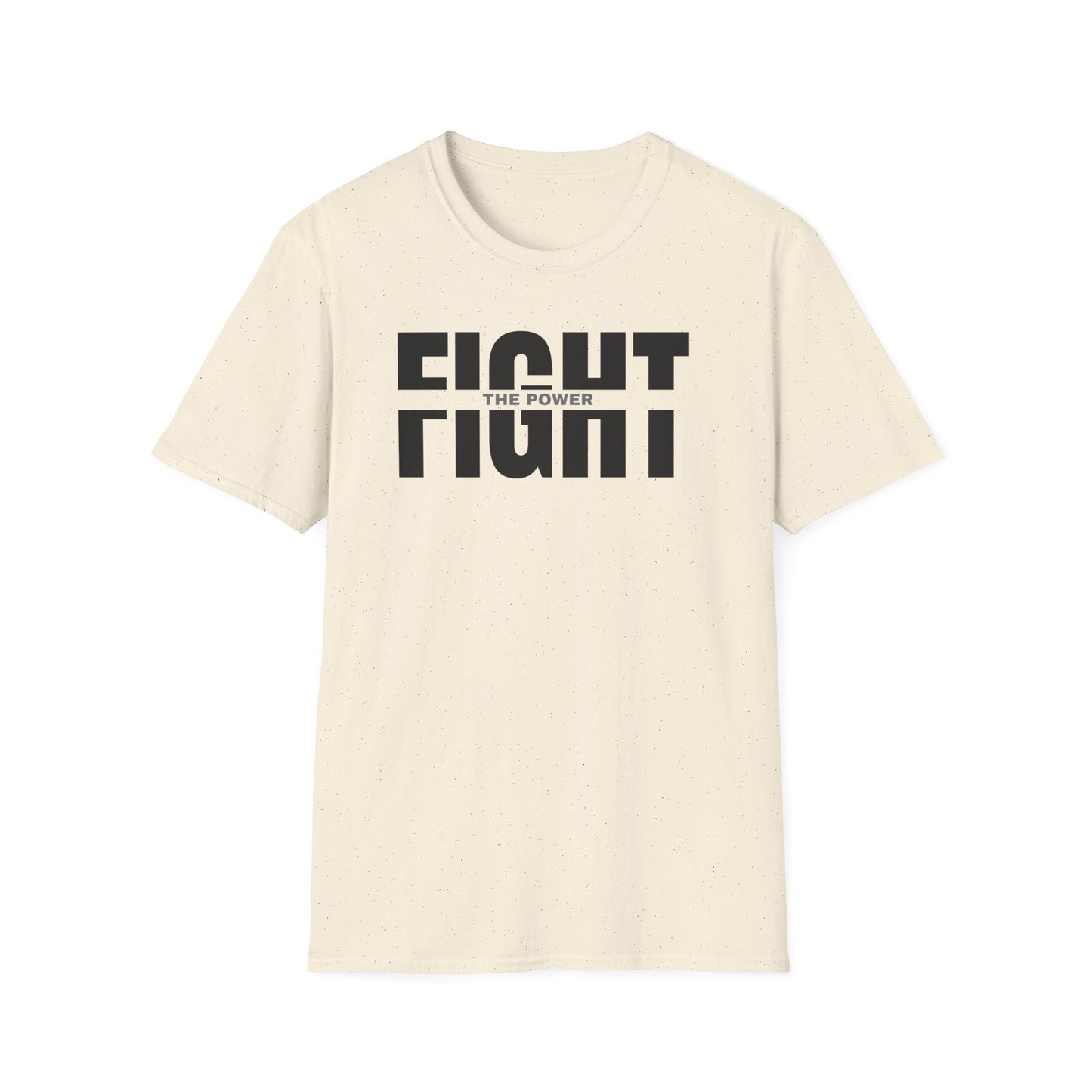 Fight the Power Unisex Softstyle T-Shirt - Empowering Statement Tee