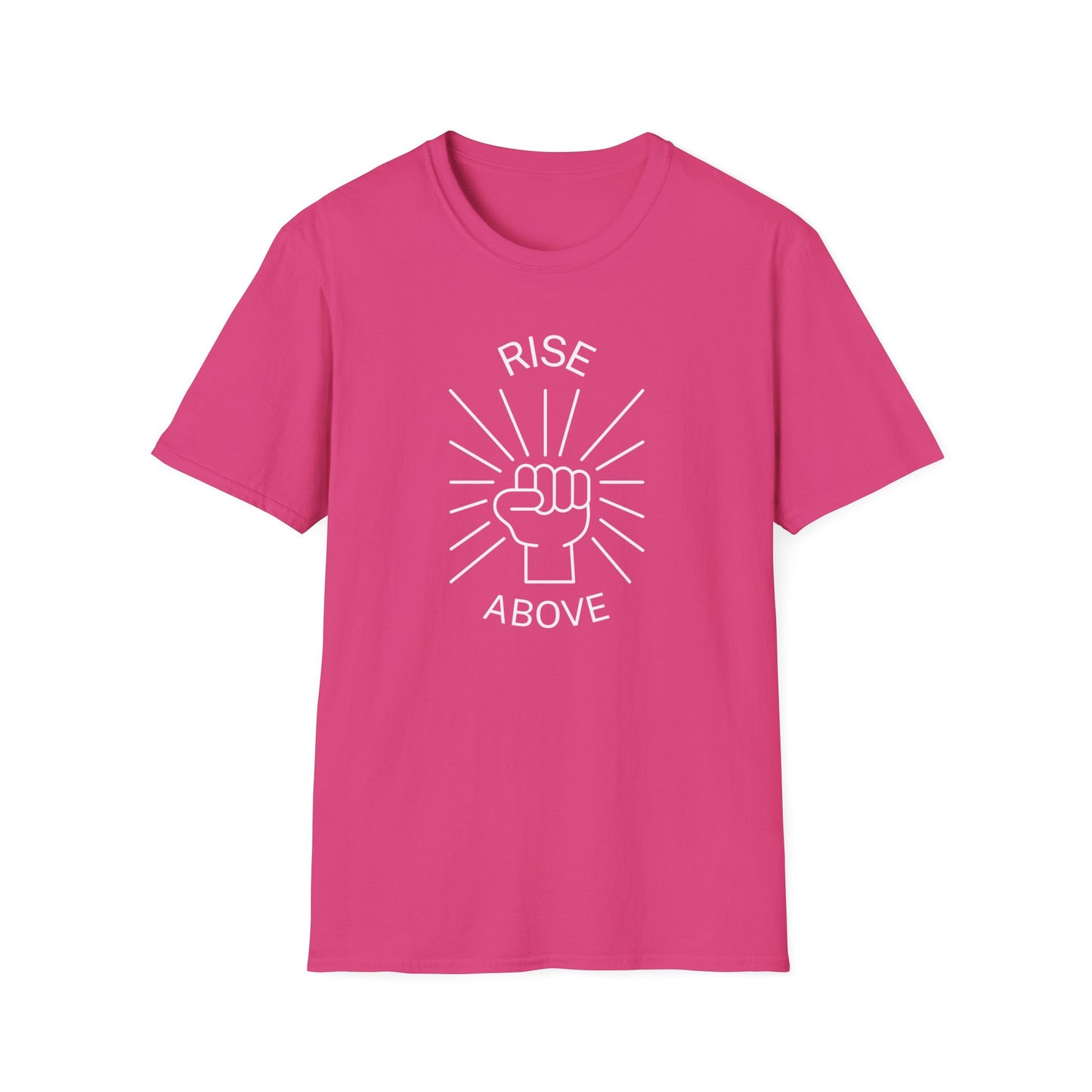 rise above T-shirt-pink