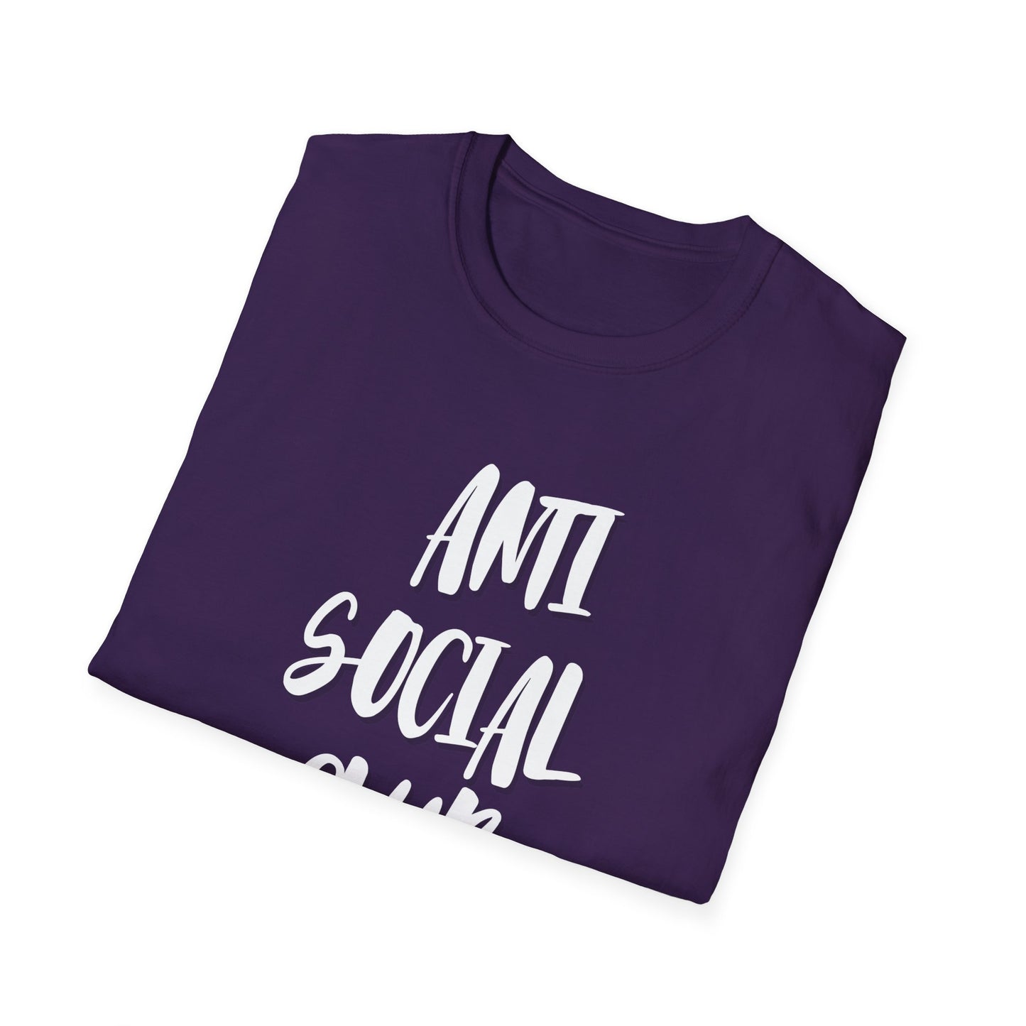 Anti Social Club Unisex T-Shirt | Trendy Casual Wear for Introverts