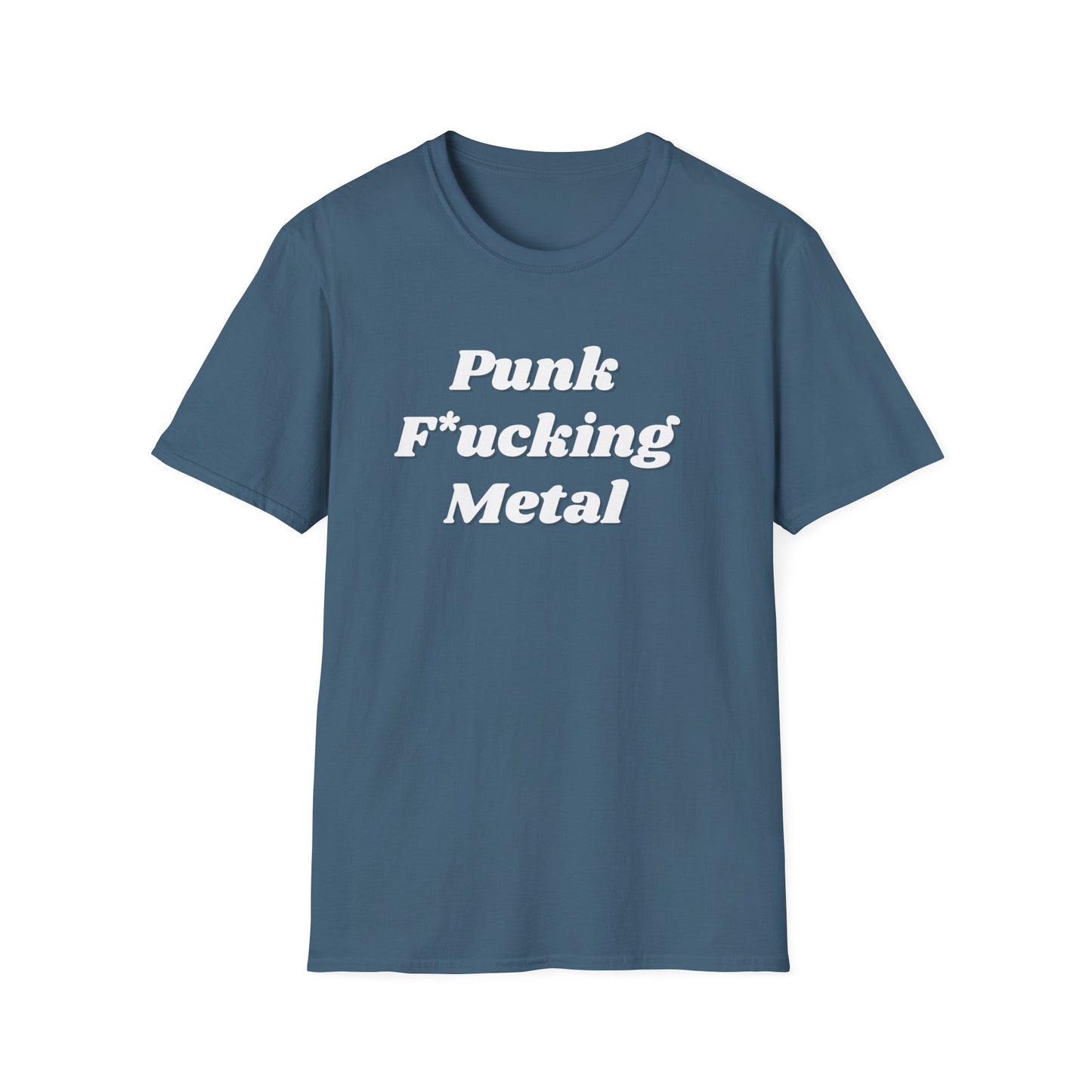 Punk F*cking Metal T-Shirt-blue