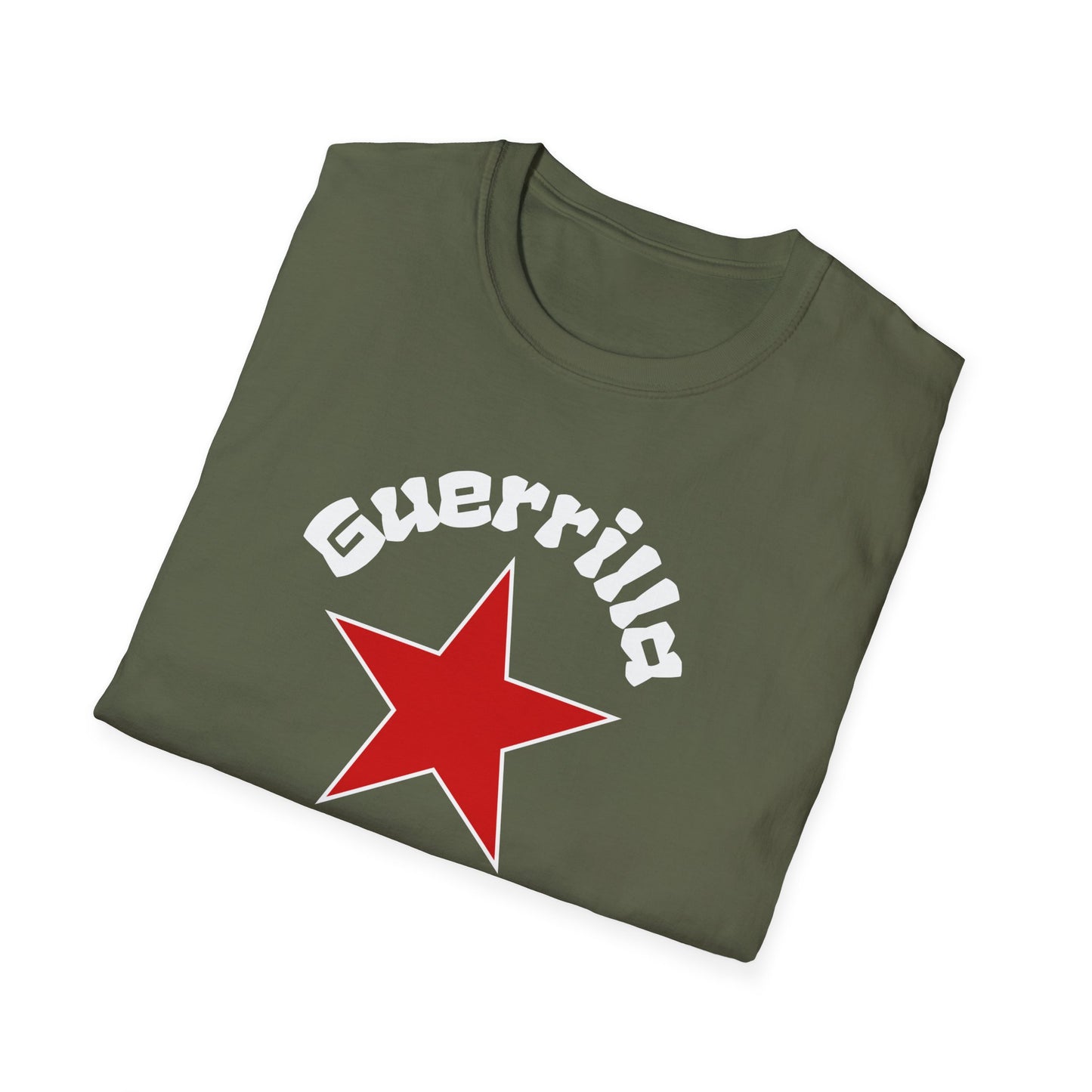 Guerrilla Radio Unisex Softstyle T-Shirt - Retro Star Graphic Tee