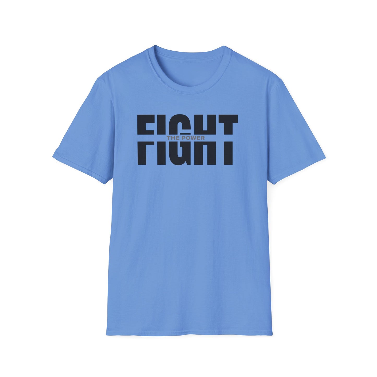 Fight the Power Unisex Softstyle T-Shirt - Empowering Statement Tee