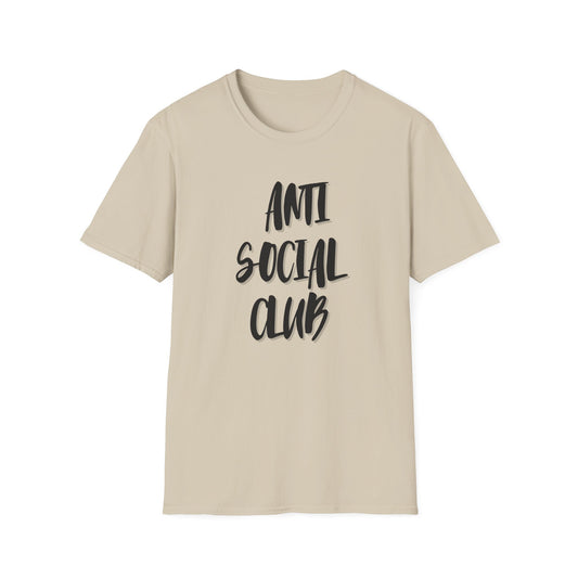 Anti Social Club-T-shirt-beige