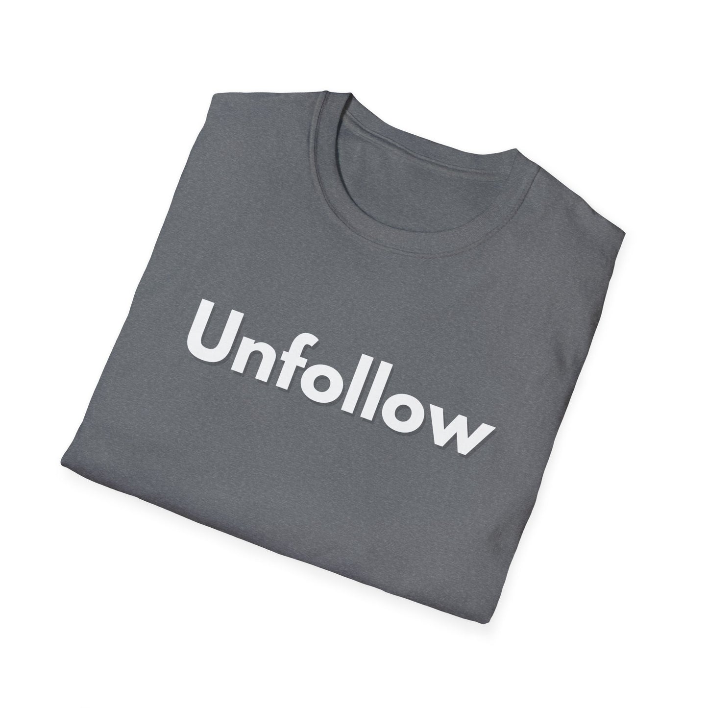 Unfollow Unisex T-Shirt | Trendy Casual Wear for Introverts