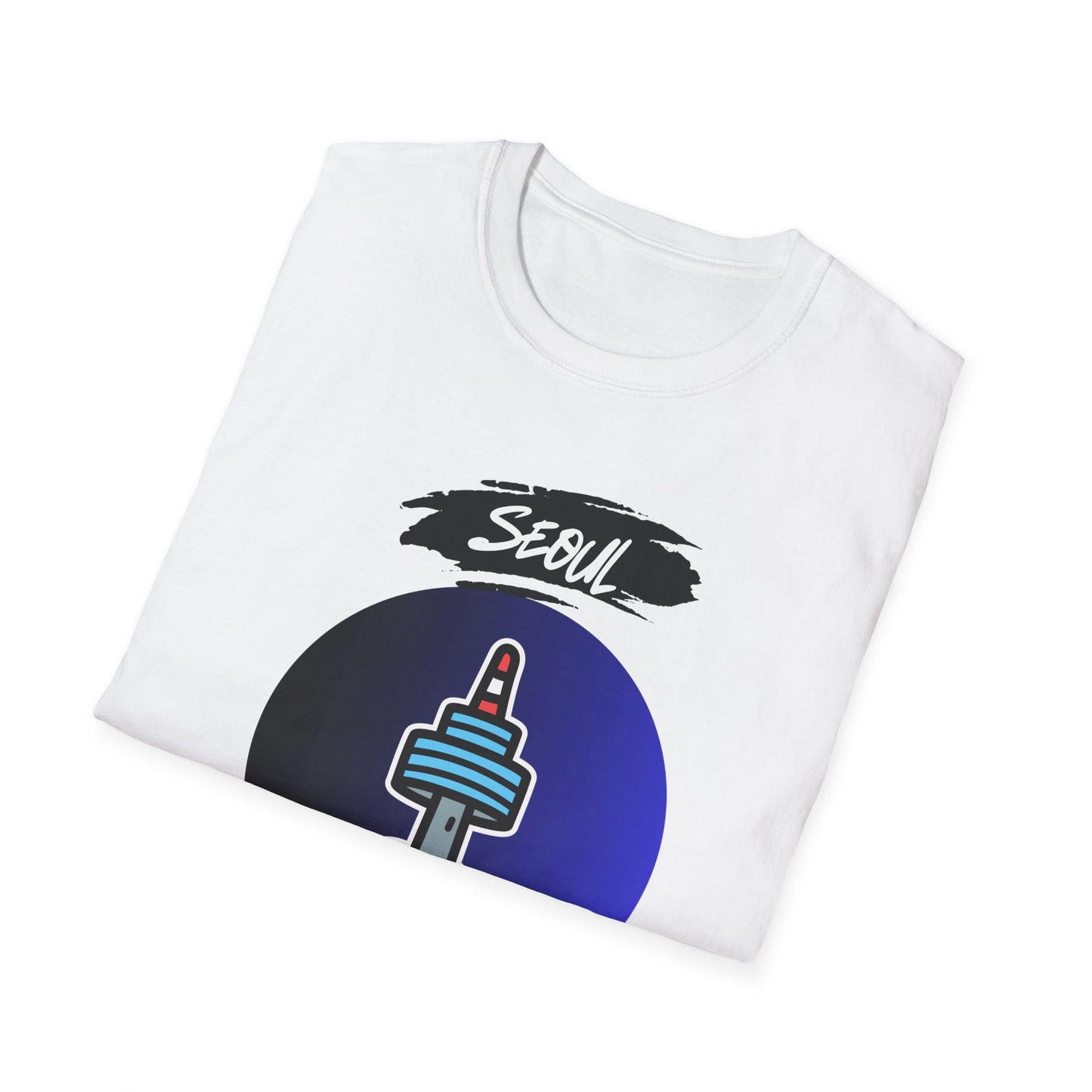 Seoul Vibes Unisex Softstyle T-Shirt - Trendy Graphic Tee for Urban Explorers