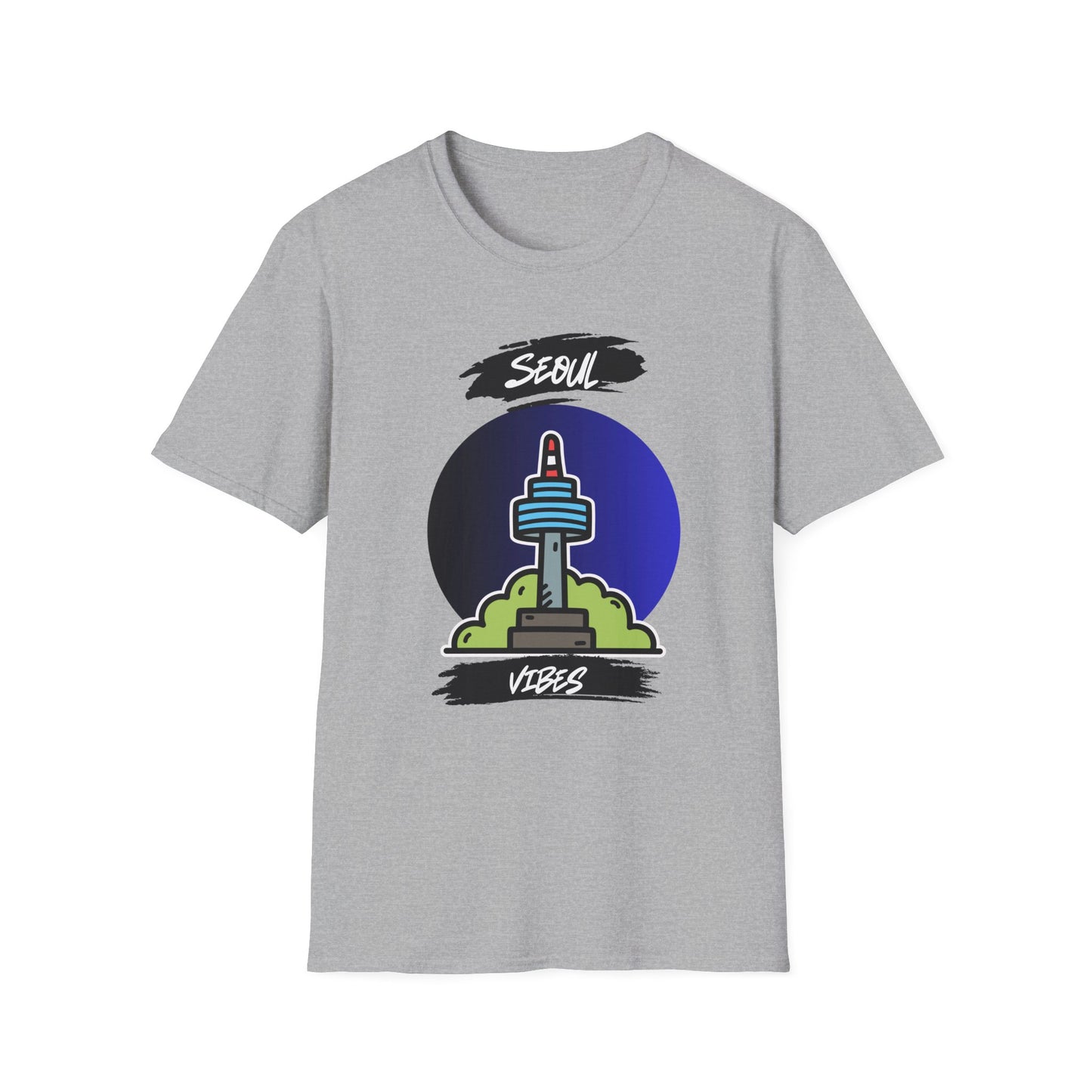 Seoul Vibes explorer T-shirt-gray