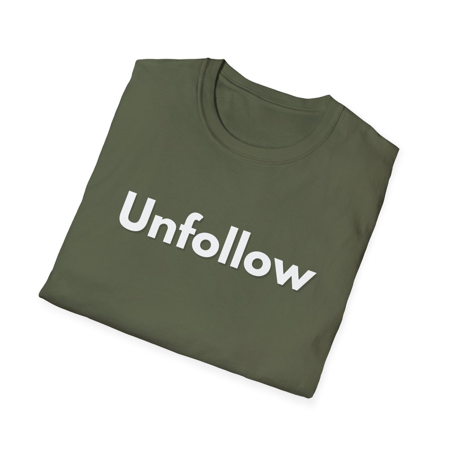 Unfollow Unisex T-Shirt | Trendy Casual Wear for Introverts