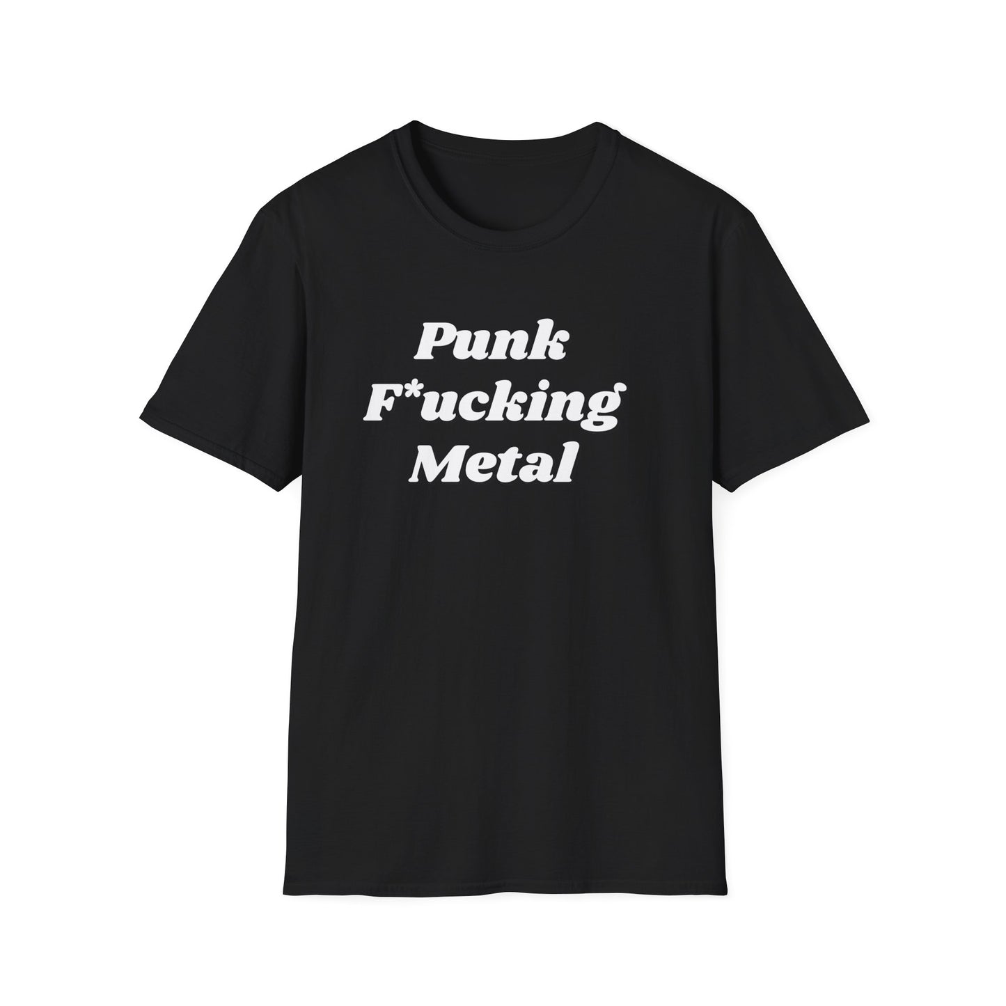 Punk F*cking Metal T-Shirt-black