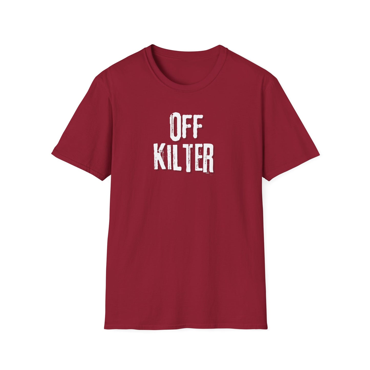 Off Kilter Unisex Softstyle T-Shirt - "Off Kilter" Graphic Tee for Casual Wear