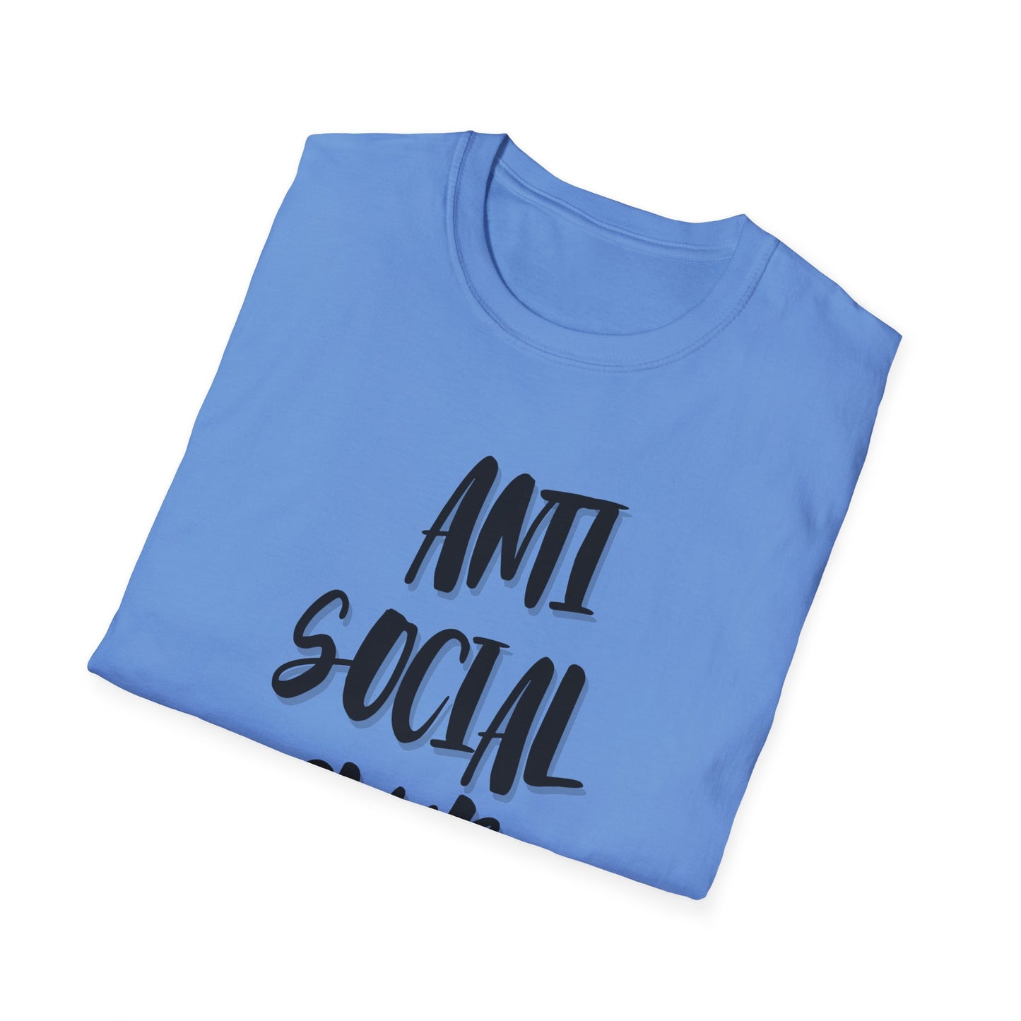 Anti Social Club Unisex T-Shirt | Trendy Casual Wear for Introverts