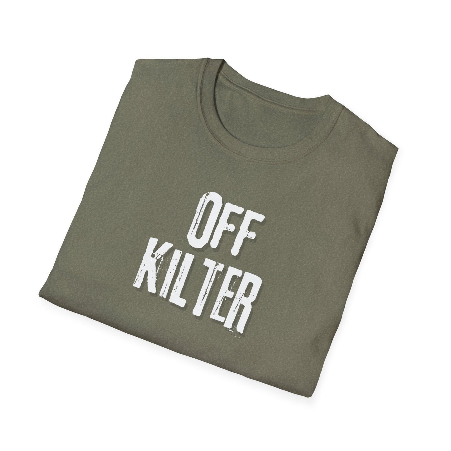 Off Kilter Unisex Softstyle T-Shirt - "Off Kilter" Graphic Tee for Casual Wear