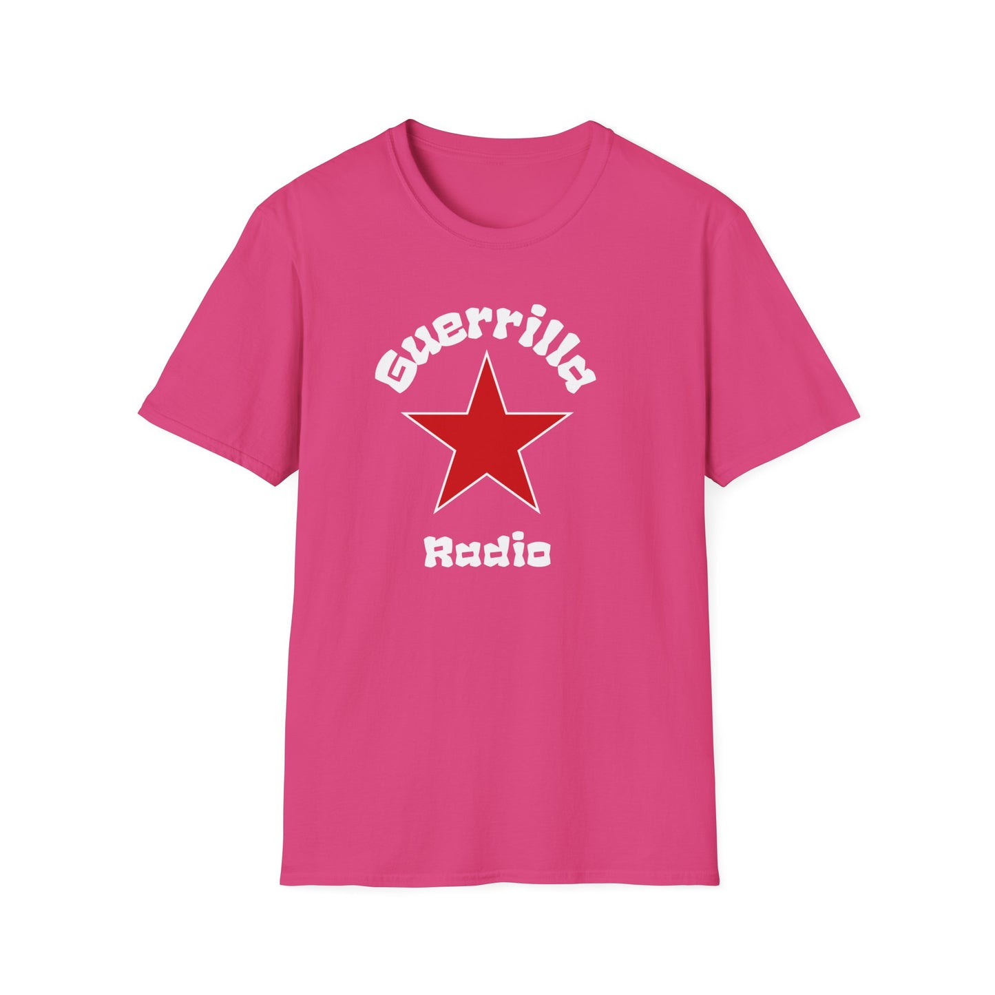 Guerrilla radio star T-shirt-pink