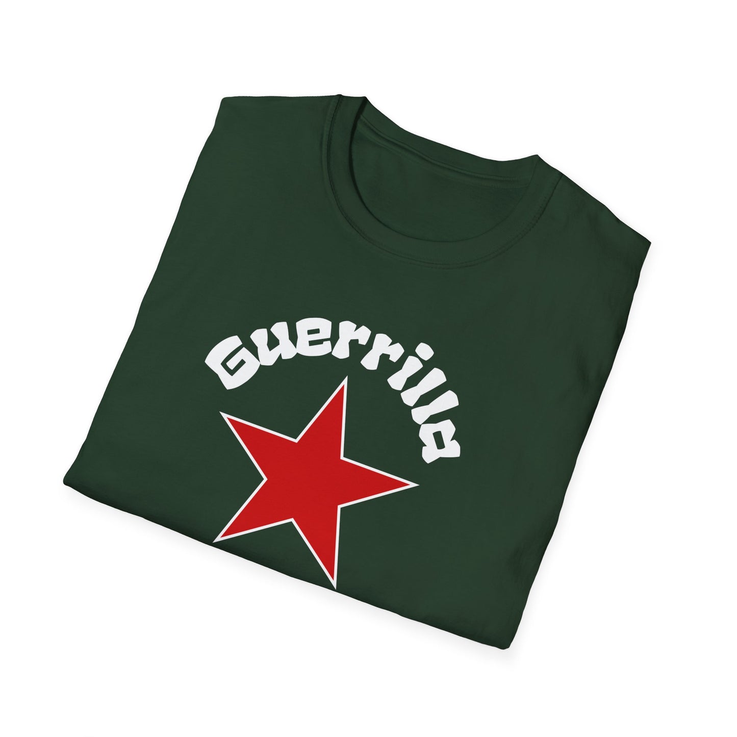 Guerrilla Radio Unisex Softstyle T-Shirt - Retro Star Graphic Tee