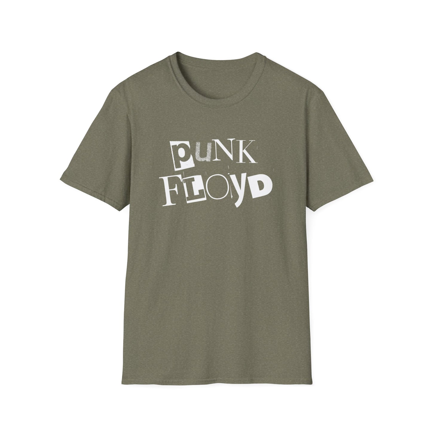 Punk Floyd Unisex Softstyle T-Shirt - Fun Design for the Rock Music Fan