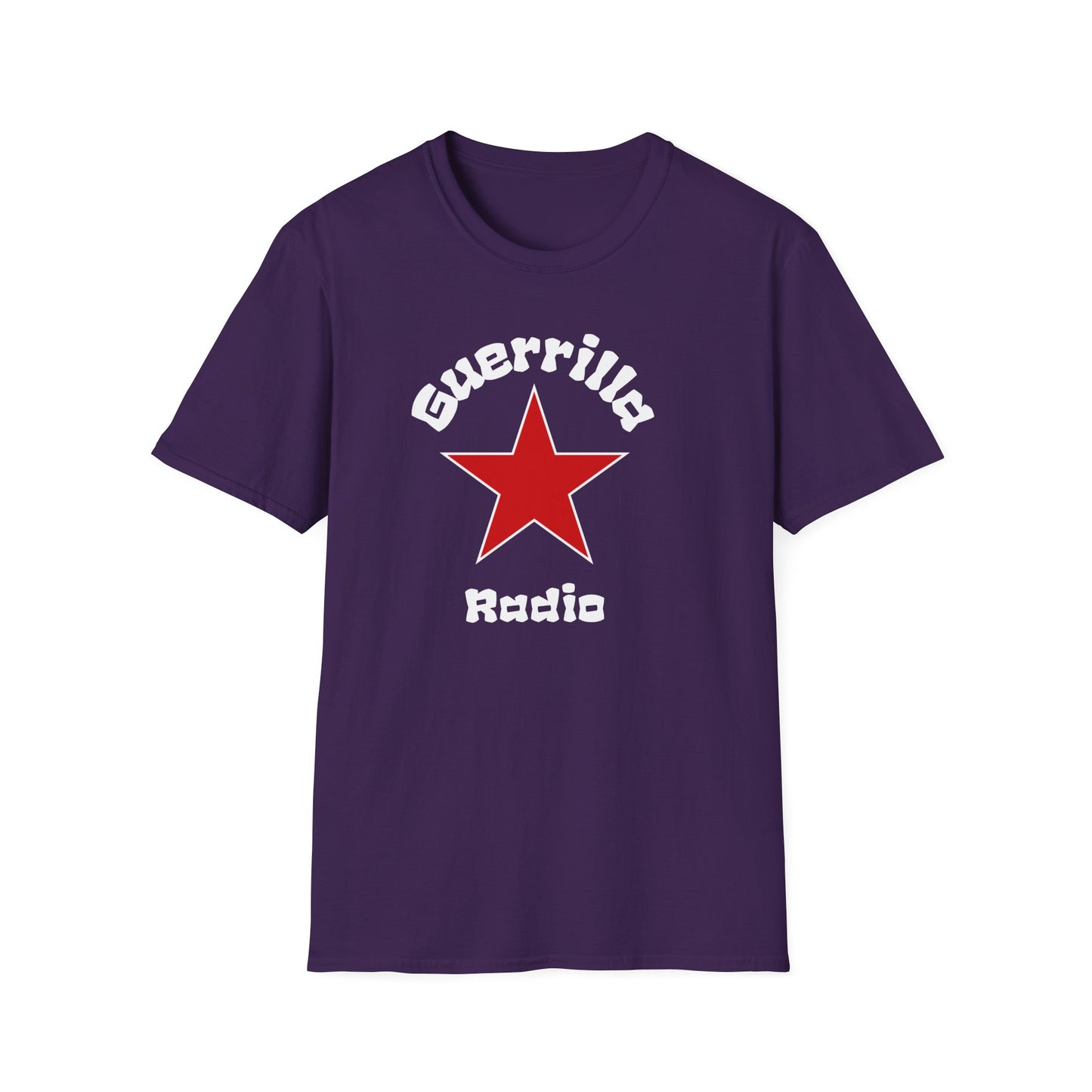 Guerrilla radio star T-shirt-purple