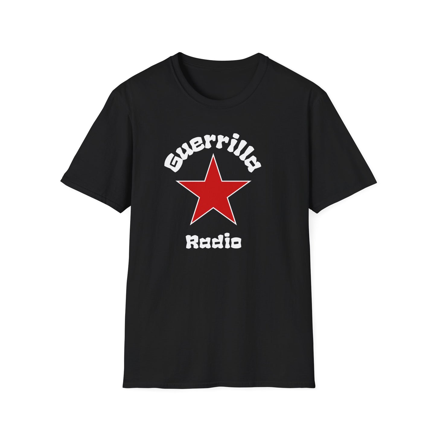 Guerrilla radio star T-shirt-black