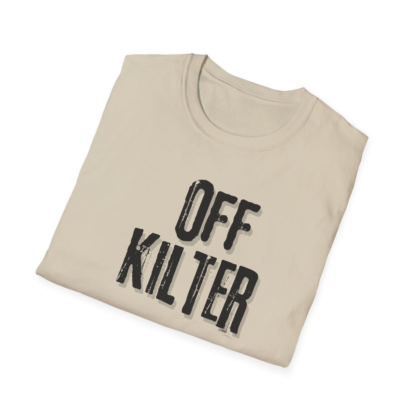 Off Kilter Unisex Softstyle T-Shirt - "Off Kilter" Graphic Tee for Casual Wear