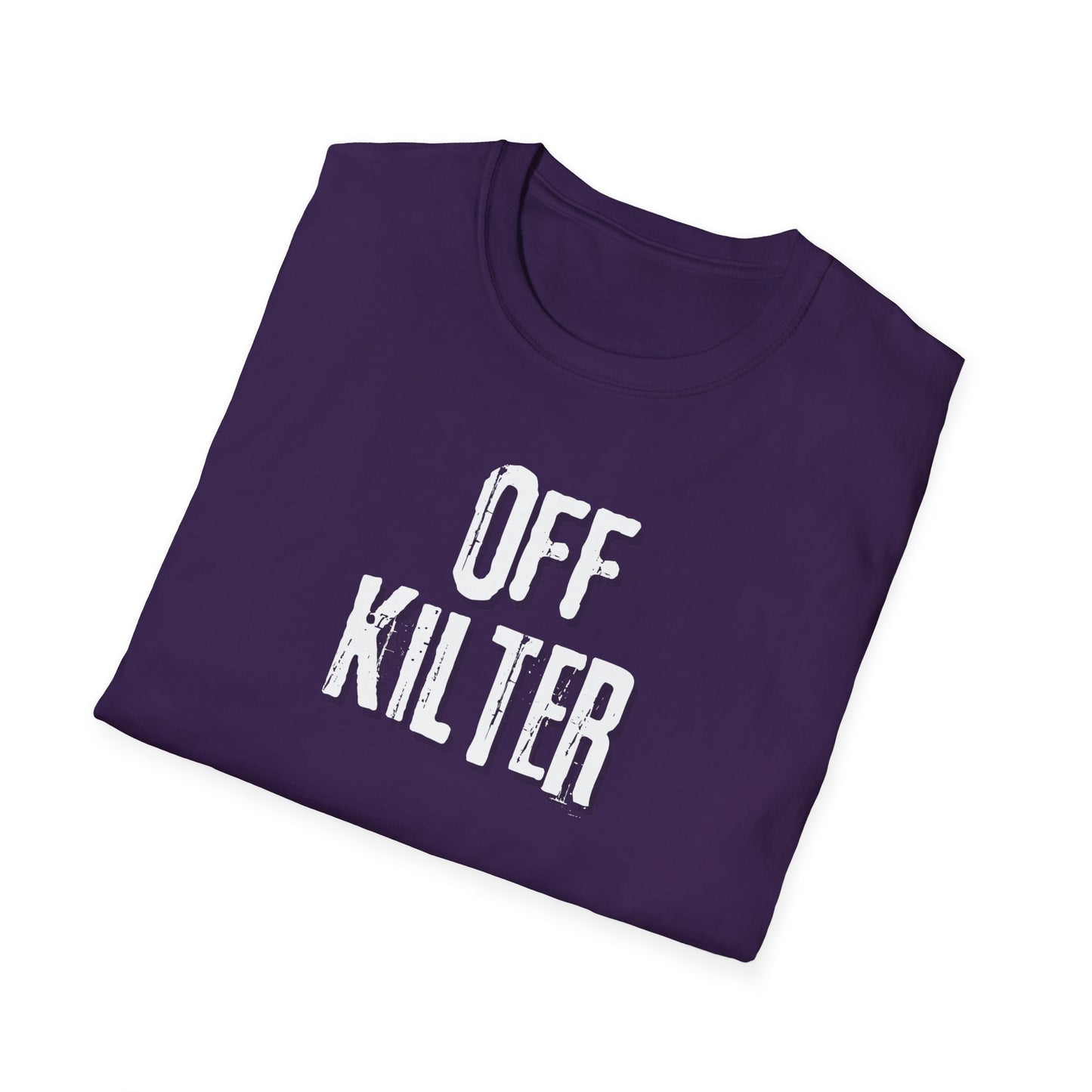 Off Kilter Unisex Softstyle T-Shirt - "Off Kilter" Graphic Tee for Casual Wear