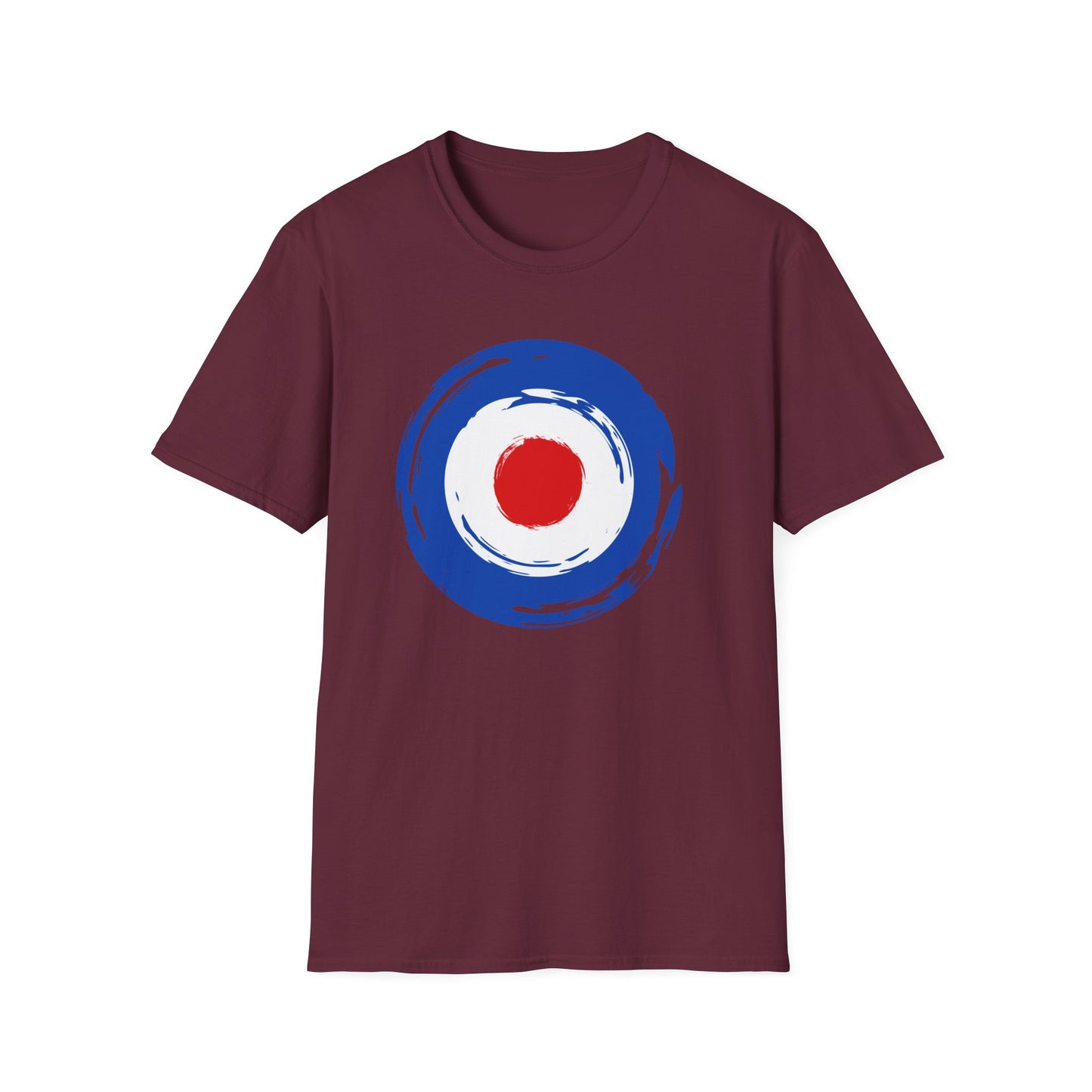 Mod T-shirt-marroon