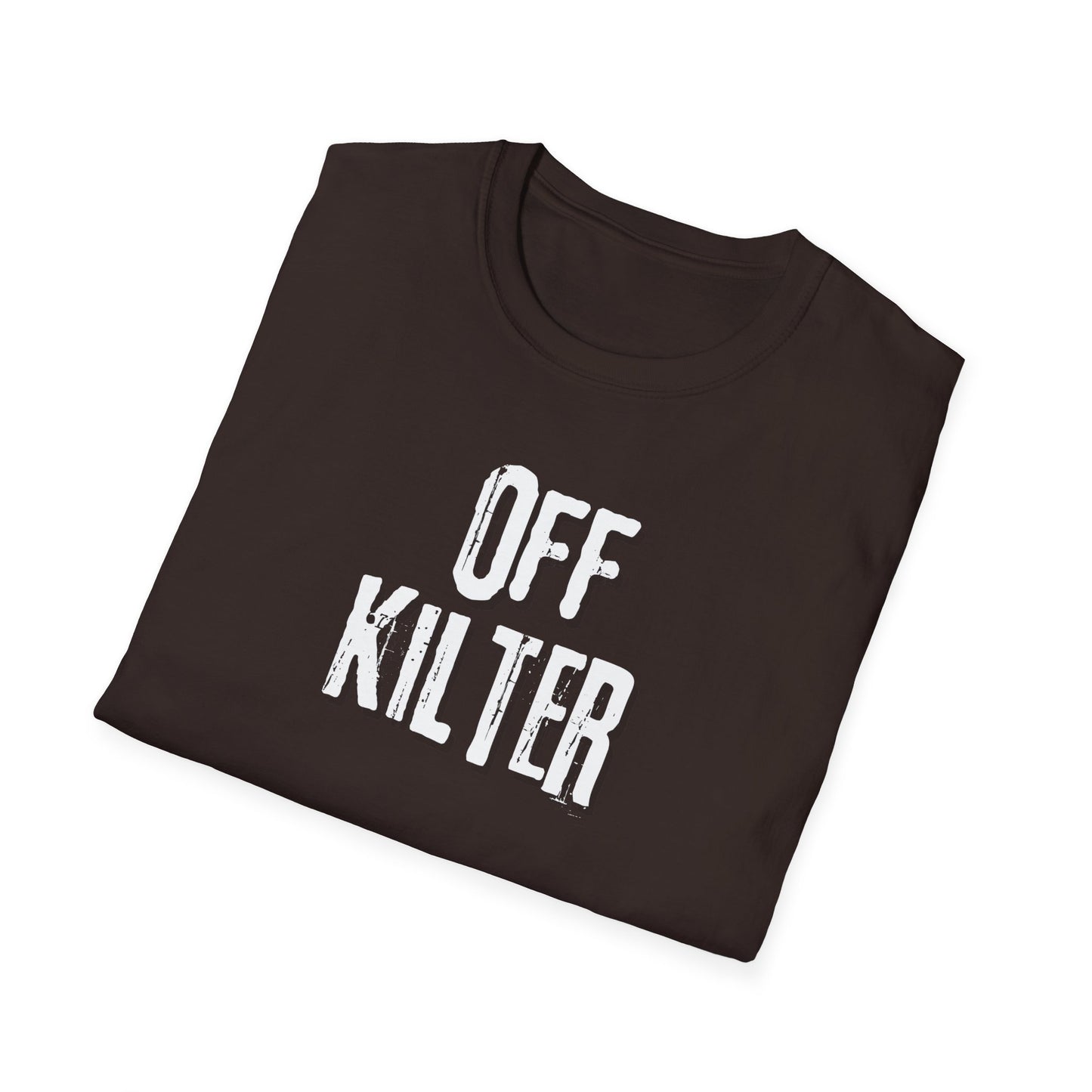 Off Kilter Unisex Softstyle T-Shirt - "Off Kilter" Graphic Tee for Casual Wear