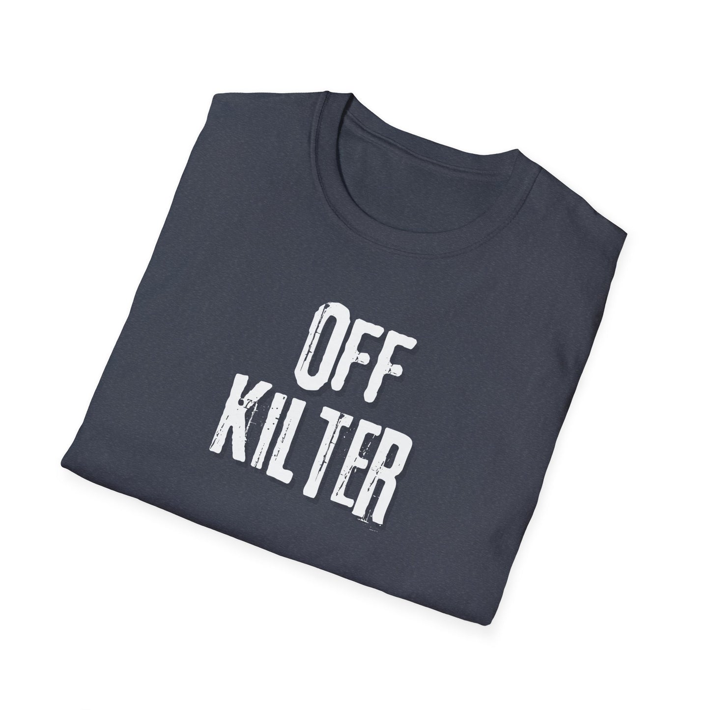 Off Kilter Unisex Softstyle T-Shirt - "Off Kilter" Graphic Tee for Casual Wear