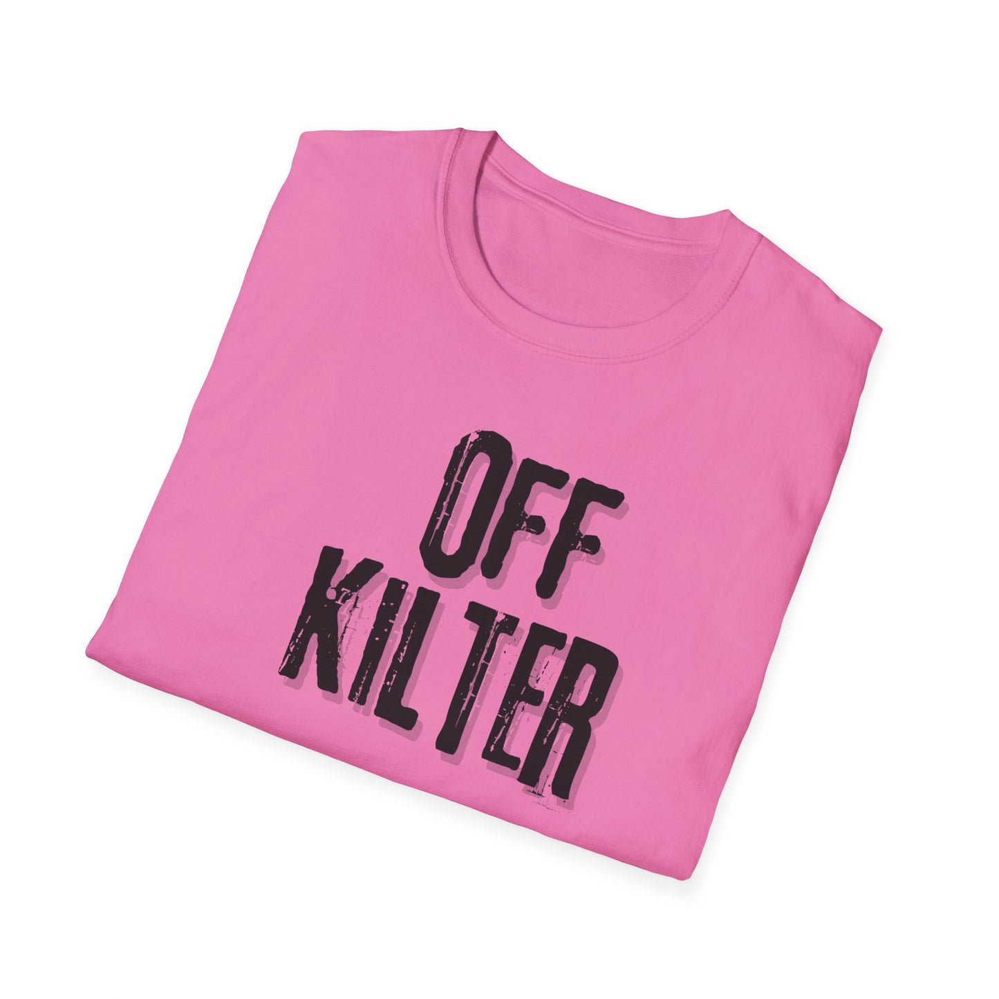 Off Kilter Unisex Softstyle T-Shirt - "Off Kilter" Graphic Tee for Casual Wear