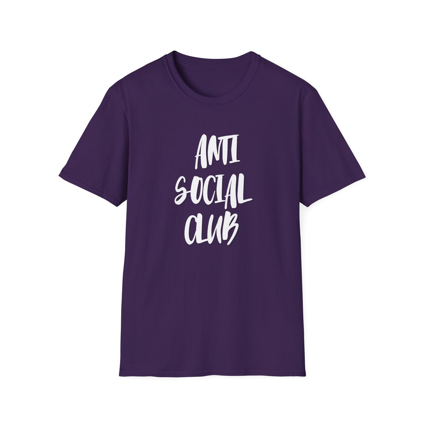 Anti Social Club-T-shirt-purple