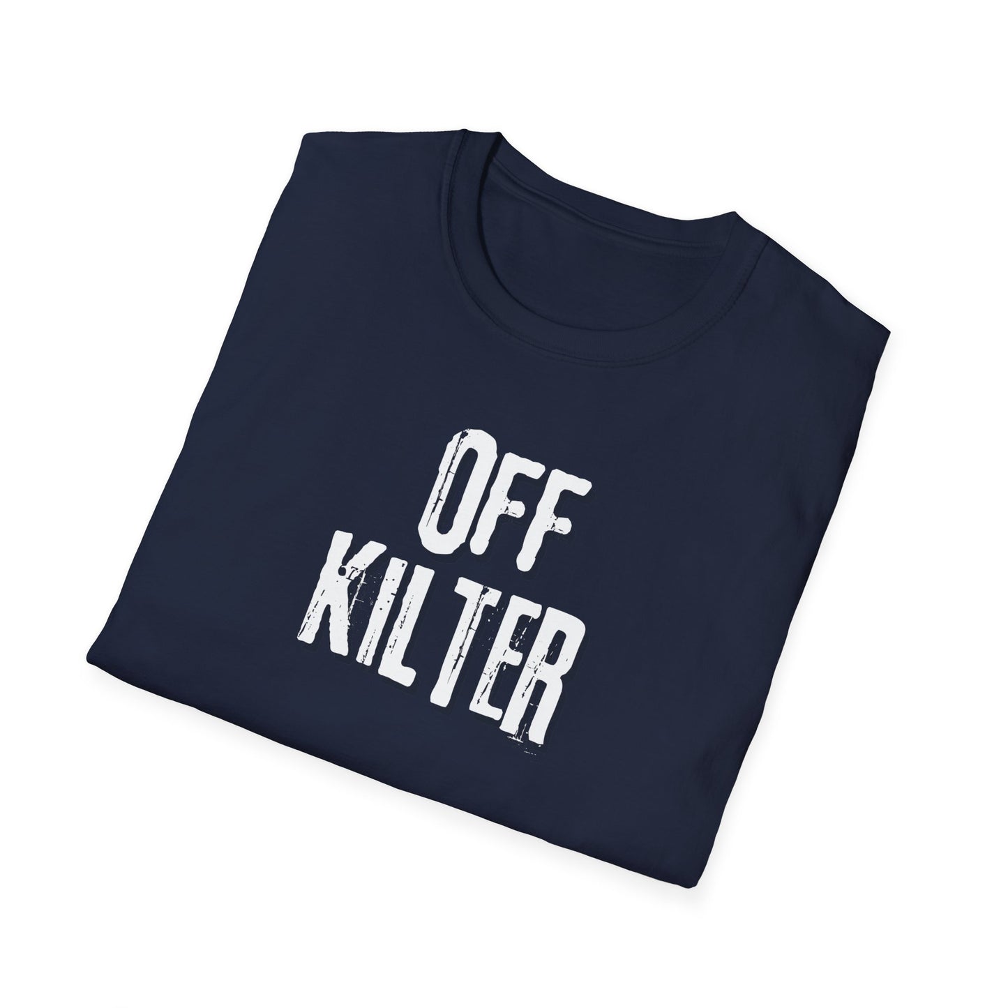 Off Kilter Unisex Softstyle T-Shirt - "Off Kilter" Graphic Tee for Casual Wear