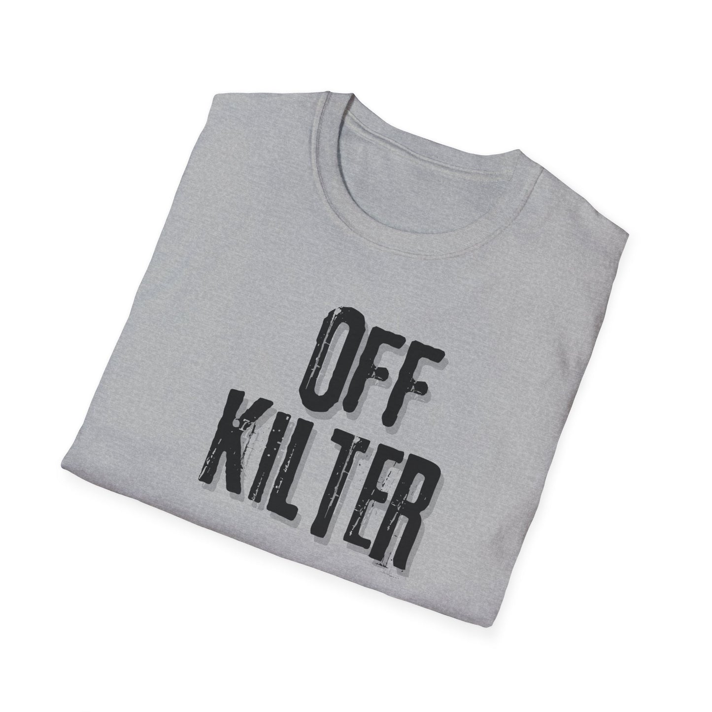 Off Kilter Unisex Softstyle T-Shirt - "Off Kilter" Graphic Tee for Casual Wear