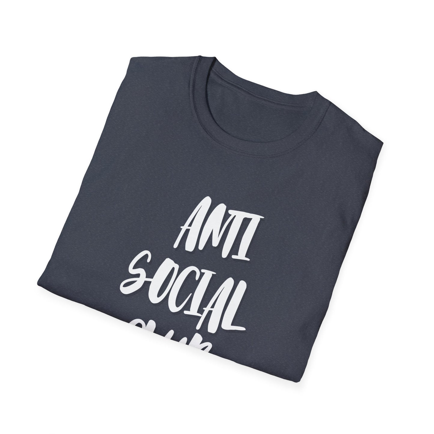 Anti Social Club Unisex T-Shirt | Trendy Casual Wear for Introverts