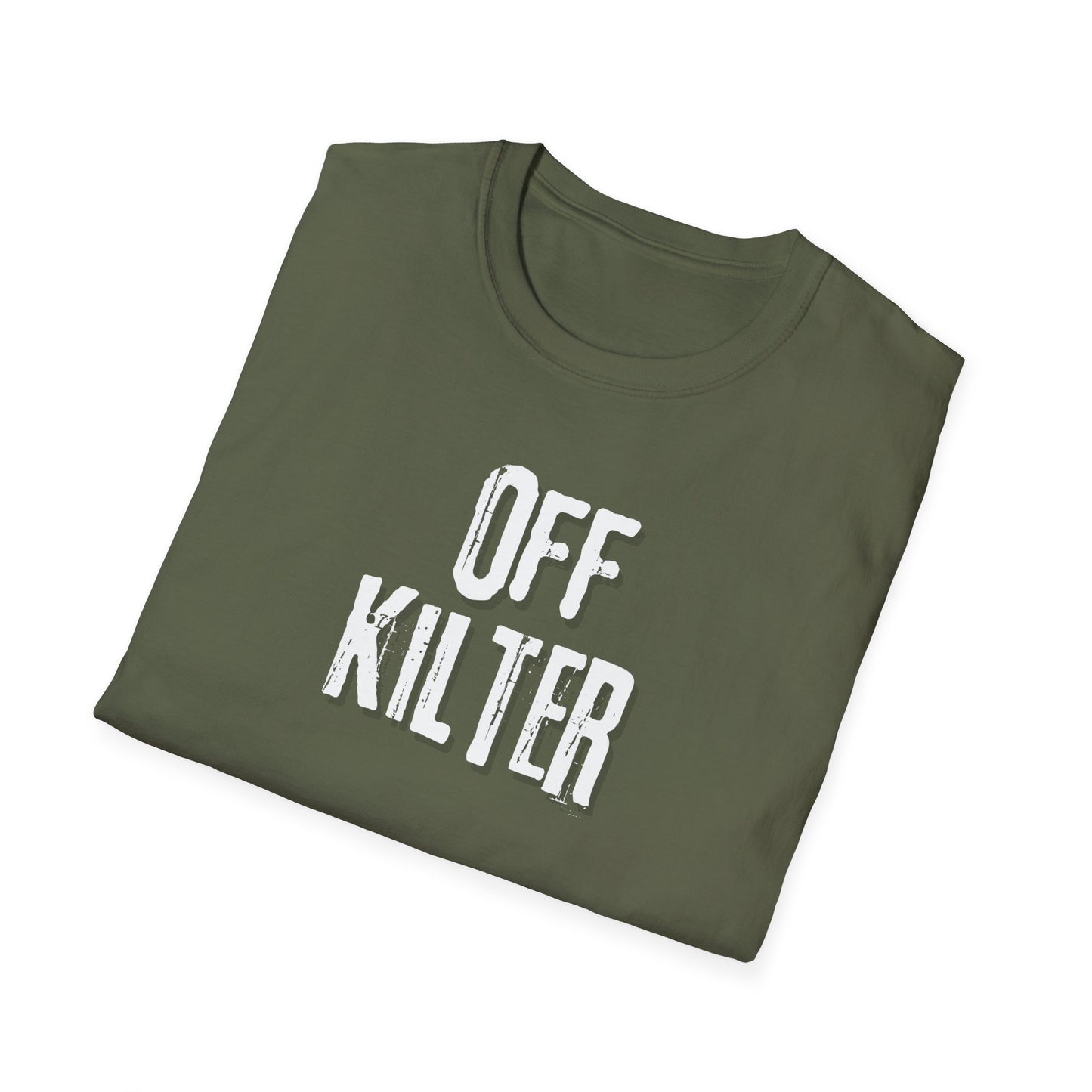 Off Kilter Unisex Softstyle T-Shirt - "Off Kilter" Graphic Tee for Casual Wear