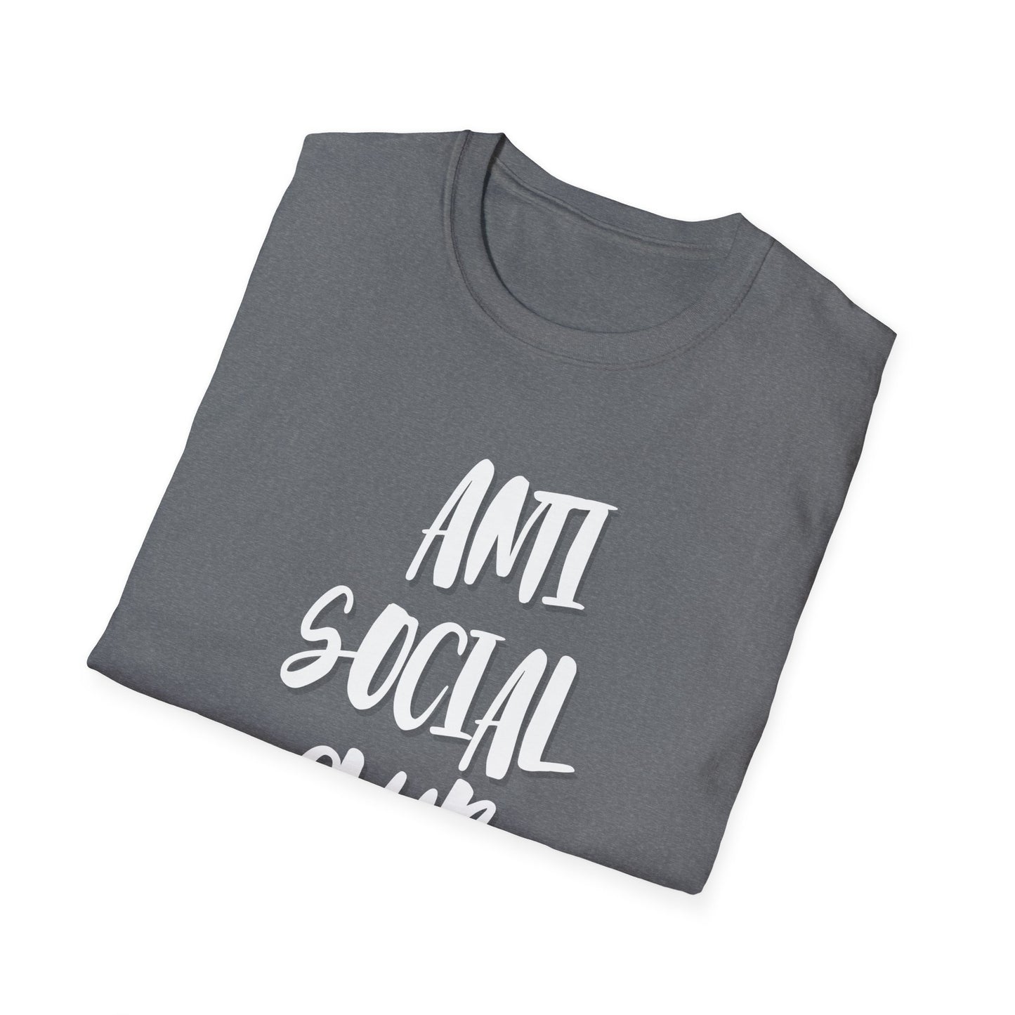 Anti Social Club Unisex T-Shirt | Trendy Casual Wear for Introverts