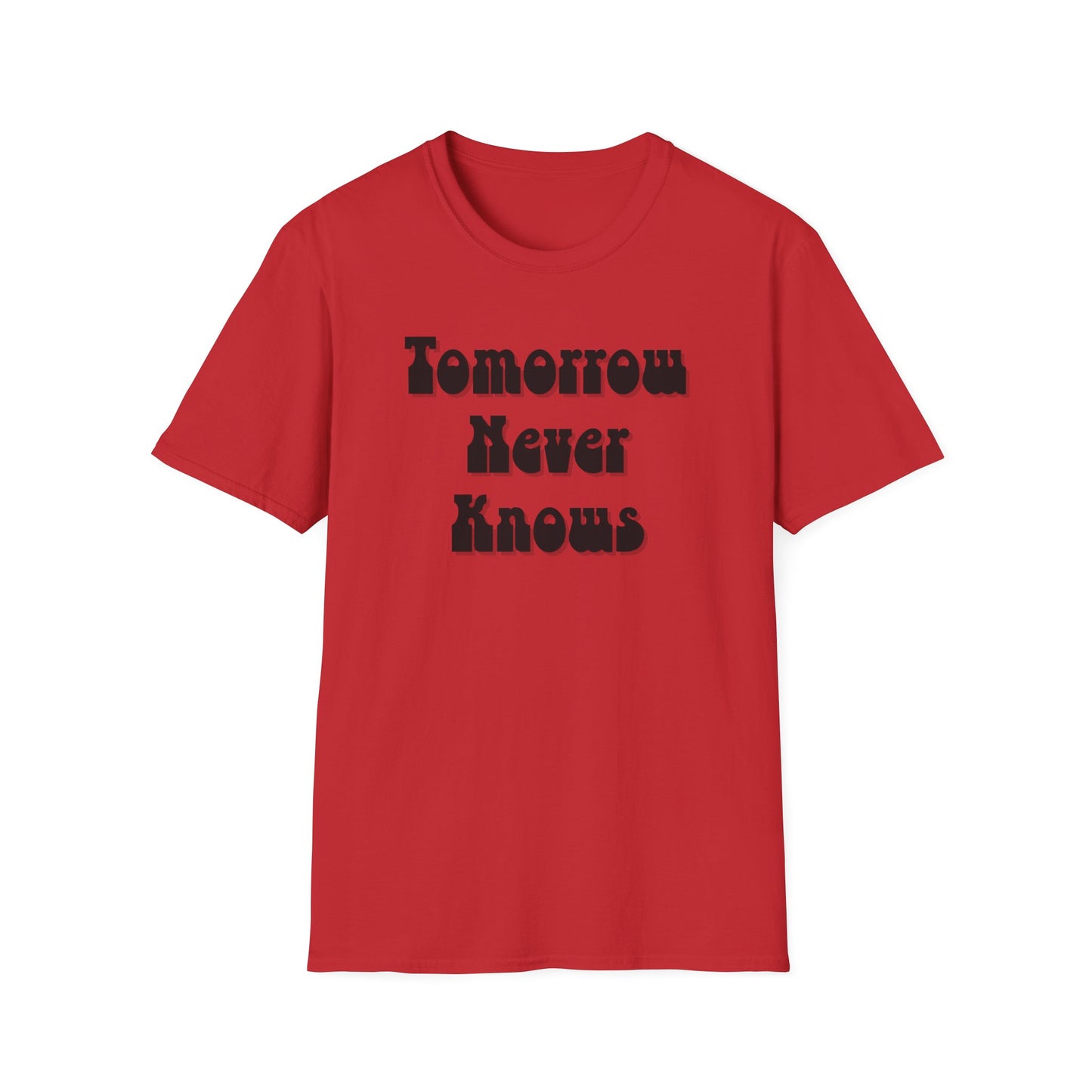 Tomorrow Never Knows T-Shirt-red
