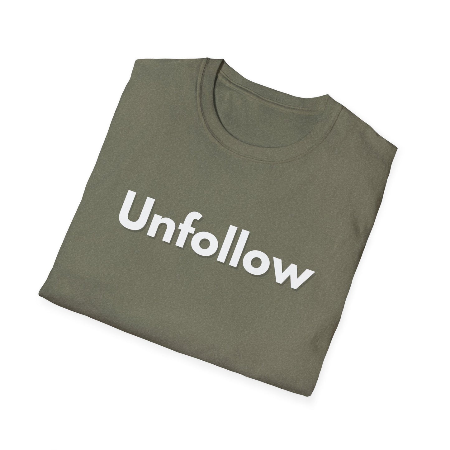 Unfollow Unisex T-Shirt | Trendy Casual Wear for Introverts