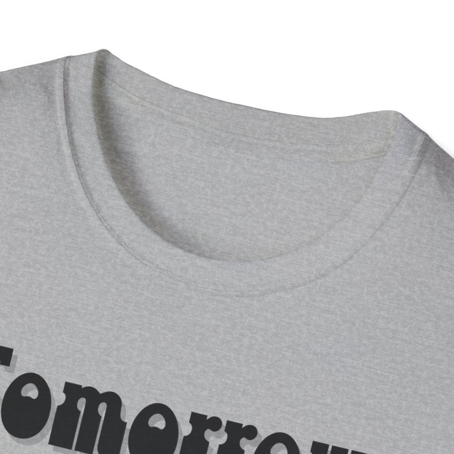 Tomorrow Never Knows Unisex Softstyle T-Shirt - Psychedelic Inspired Tee
