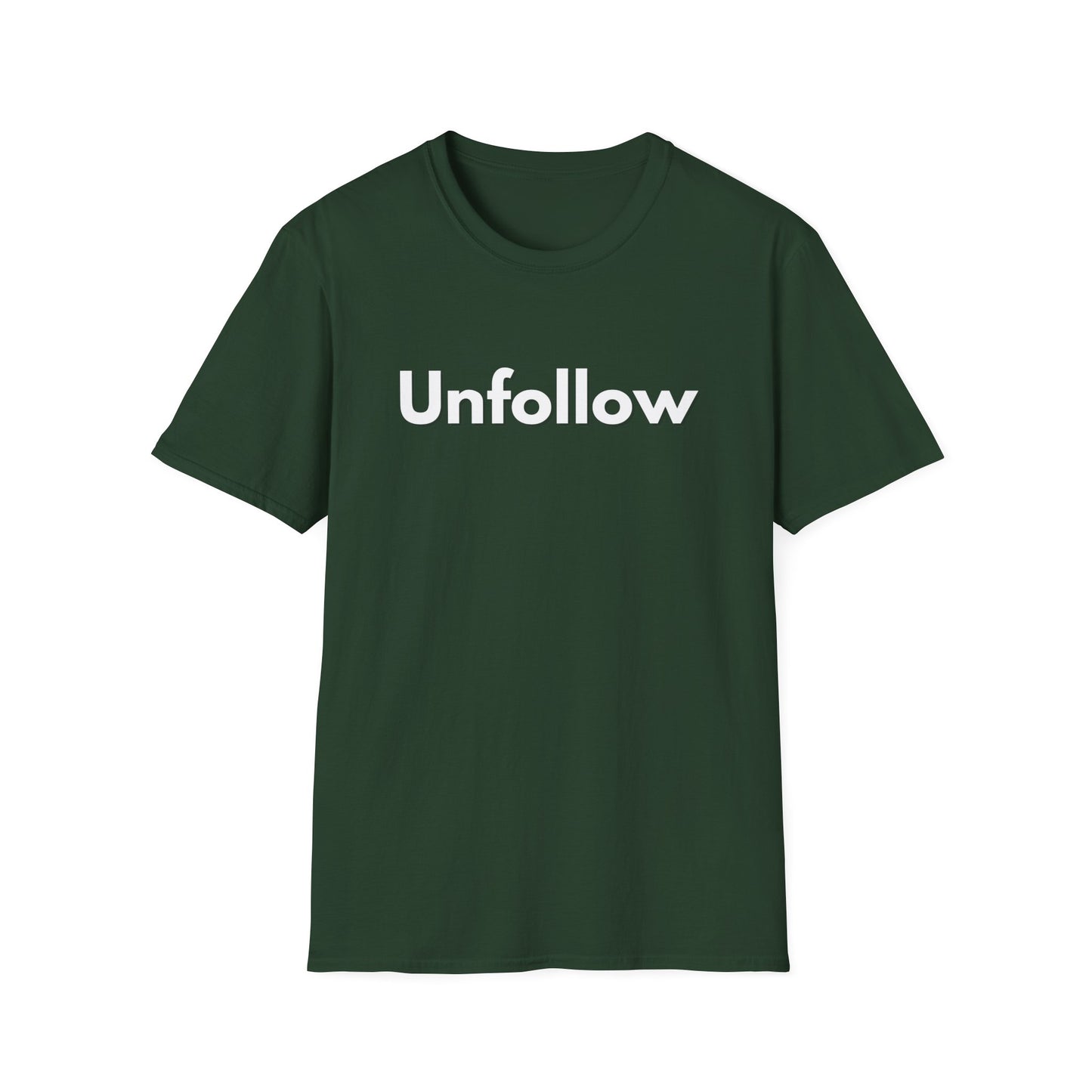 Unfollow-introvert-Tshirt-green