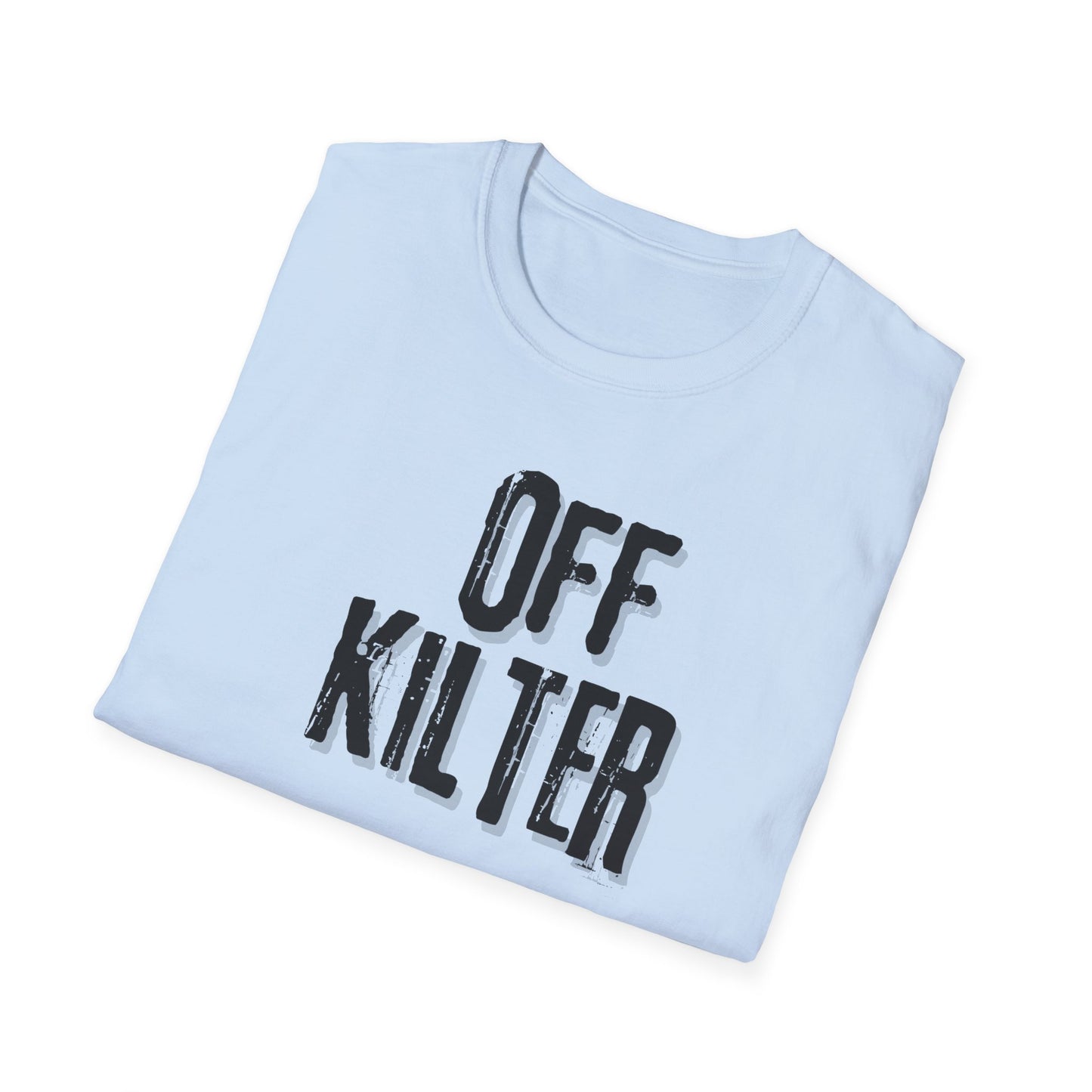 Off Kilter Unisex Softstyle T-Shirt - "Off Kilter" Graphic Tee for Casual Wear