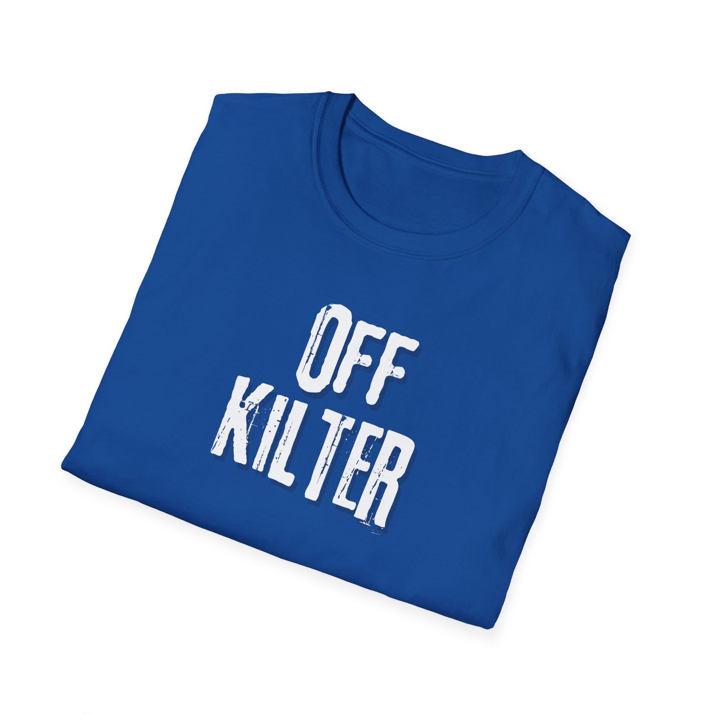 Off Kilter Unisex Softstyle T-Shirt - "Off Kilter" Graphic Tee for Casual Wear