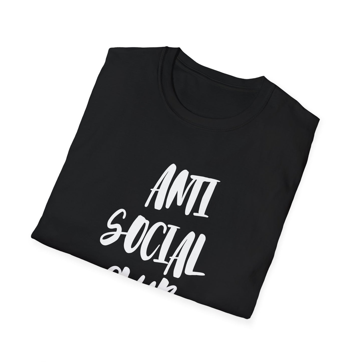 Anti Social Club Unisex T-Shirt | Trendy Casual Wear for Introverts
