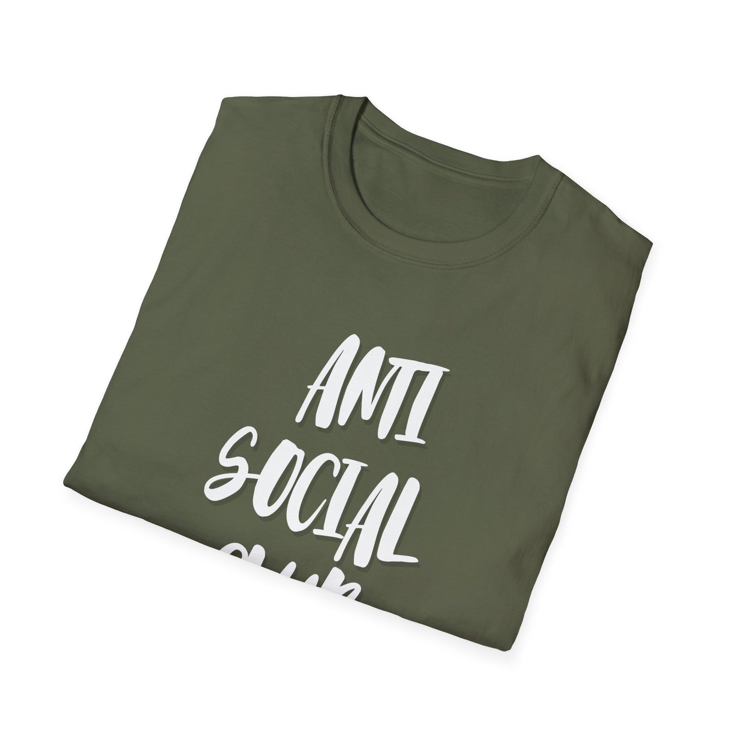 Anti Social Club Unisex T-Shirt | Trendy Casual Wear for Introverts