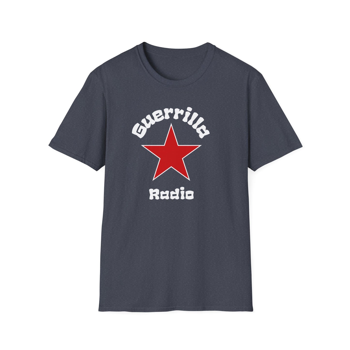 Guerrilla Radio Unisex Softstyle T-Shirt - Retro Star Graphic Tee