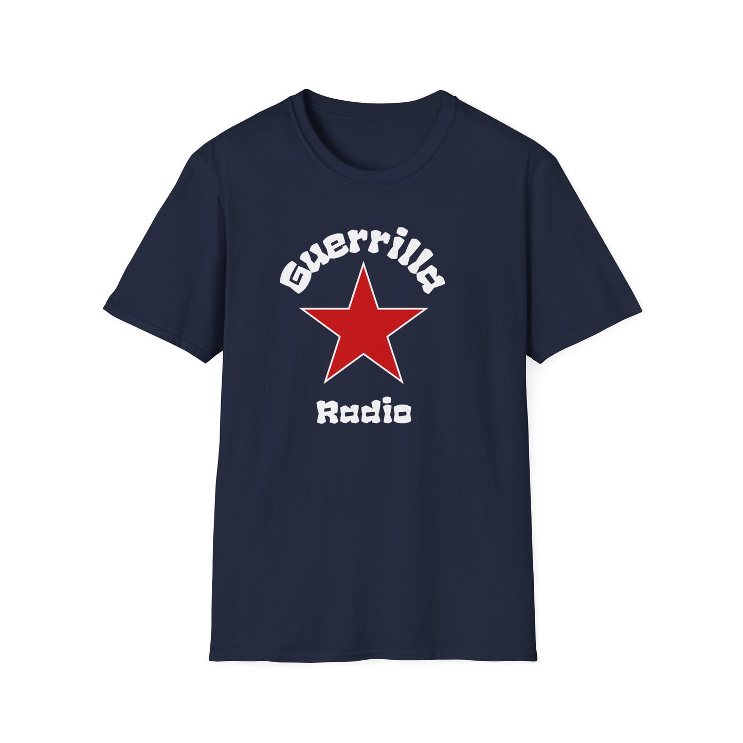 Guerrilla Radio Unisex Softstyle T-Shirt - Retro Star Graphic Tee