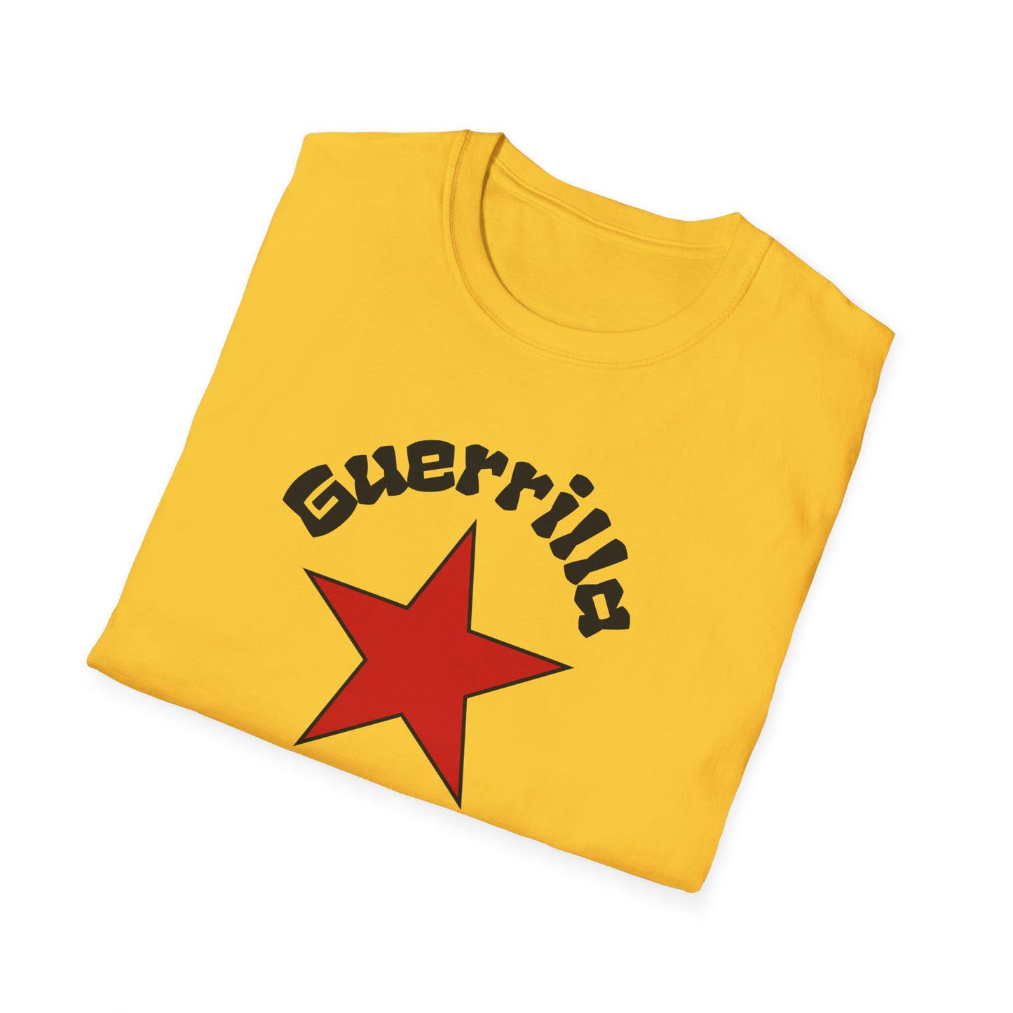 Guerrilla Radio Unisex Softstyle T-Shirt - Retro Star Graphic Tee