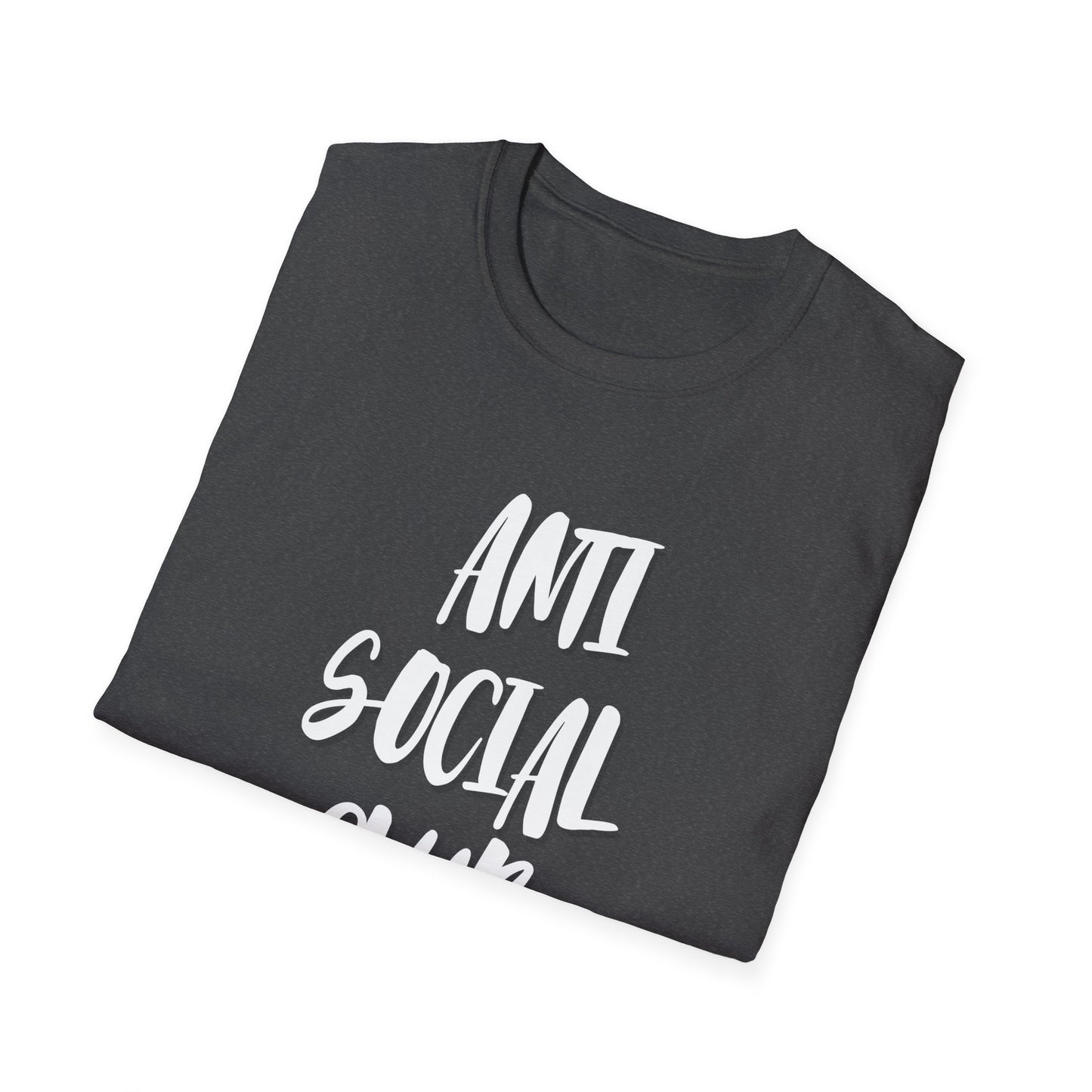 Anti Social Club Unisex T-Shirt | Trendy Casual Wear for Introverts