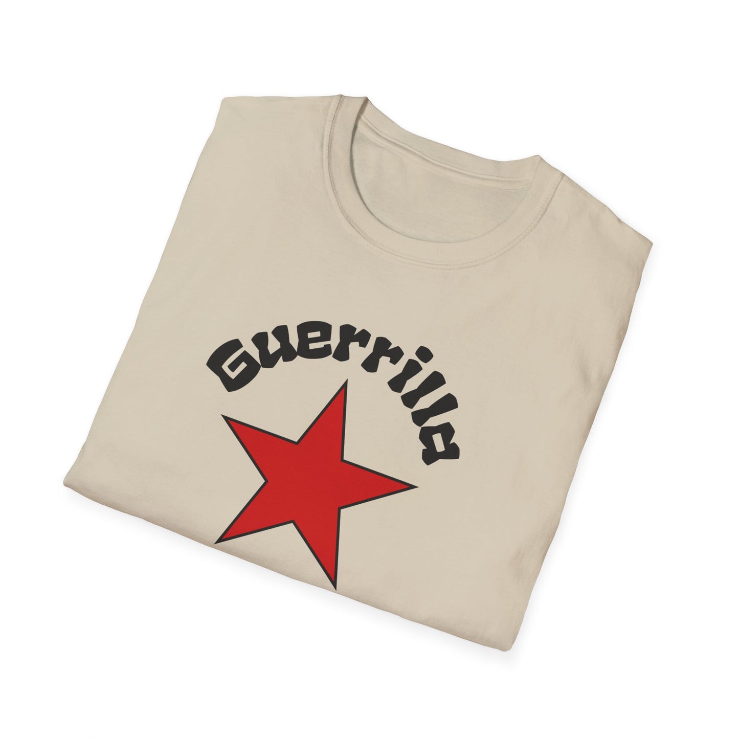 Guerrilla Radio Unisex Softstyle T-Shirt - Retro Star Graphic Tee