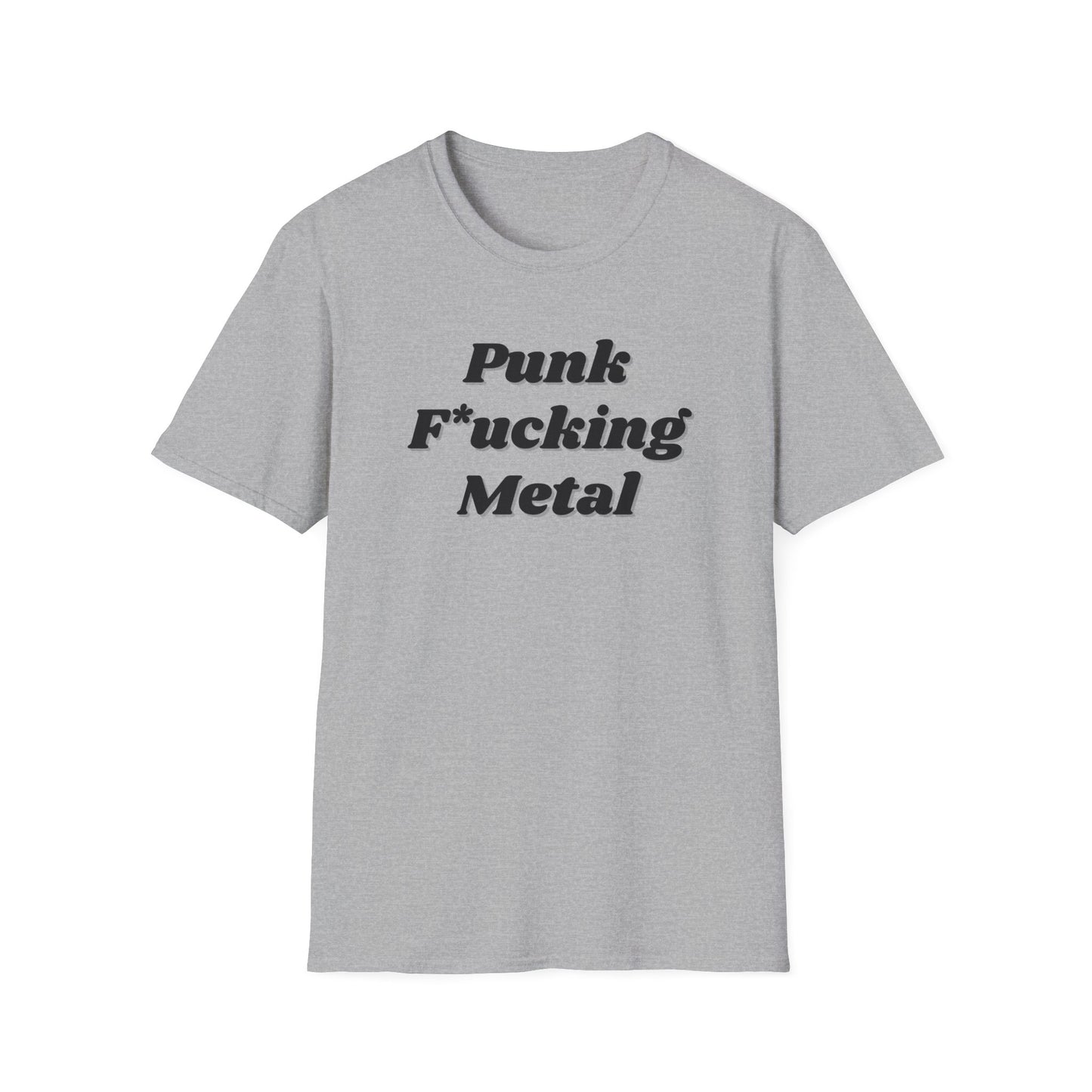 Punk F*cking Metal T-Shirt-gray